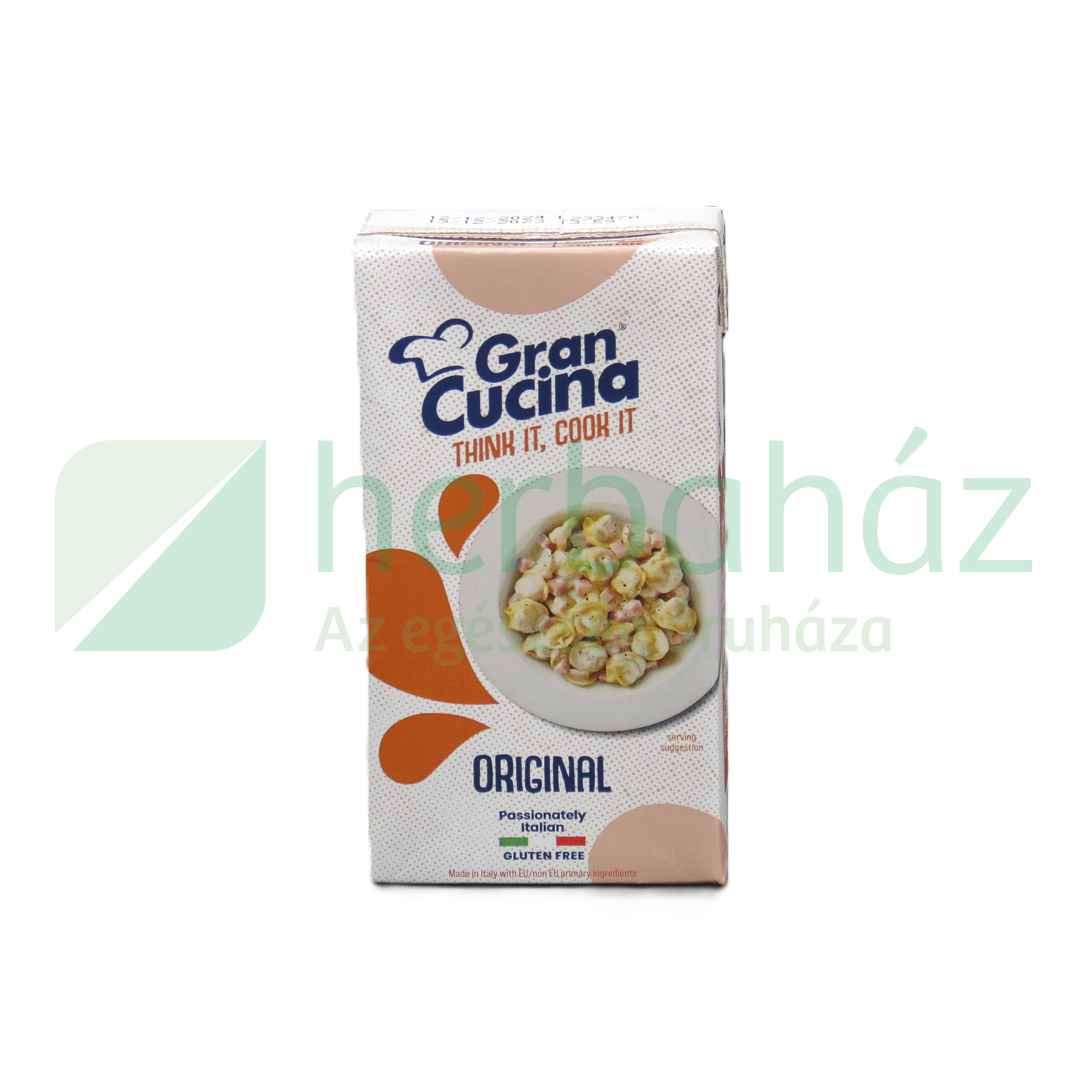 GLUTÉNMENTES HULALA GRAN CUCINA FŐZŐKRÉM  500ML