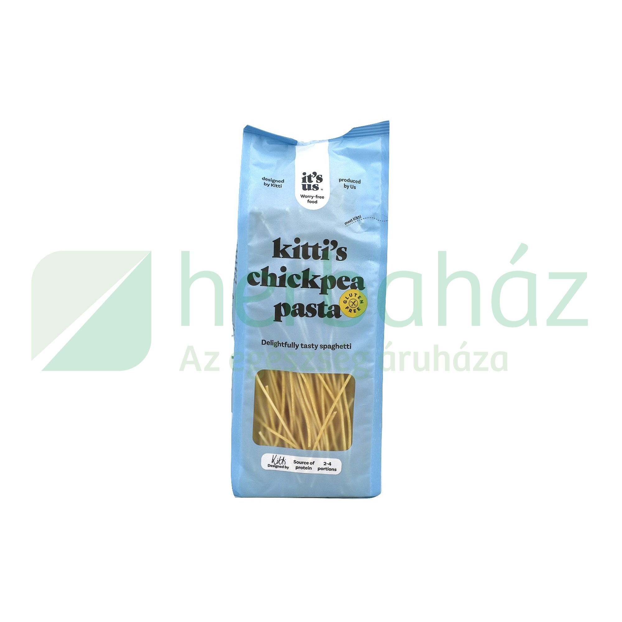 GLUTÉNMENTES ITS US KITTIS CSICSERIBORSÓ SPAGETTI TÉSZTA 200G