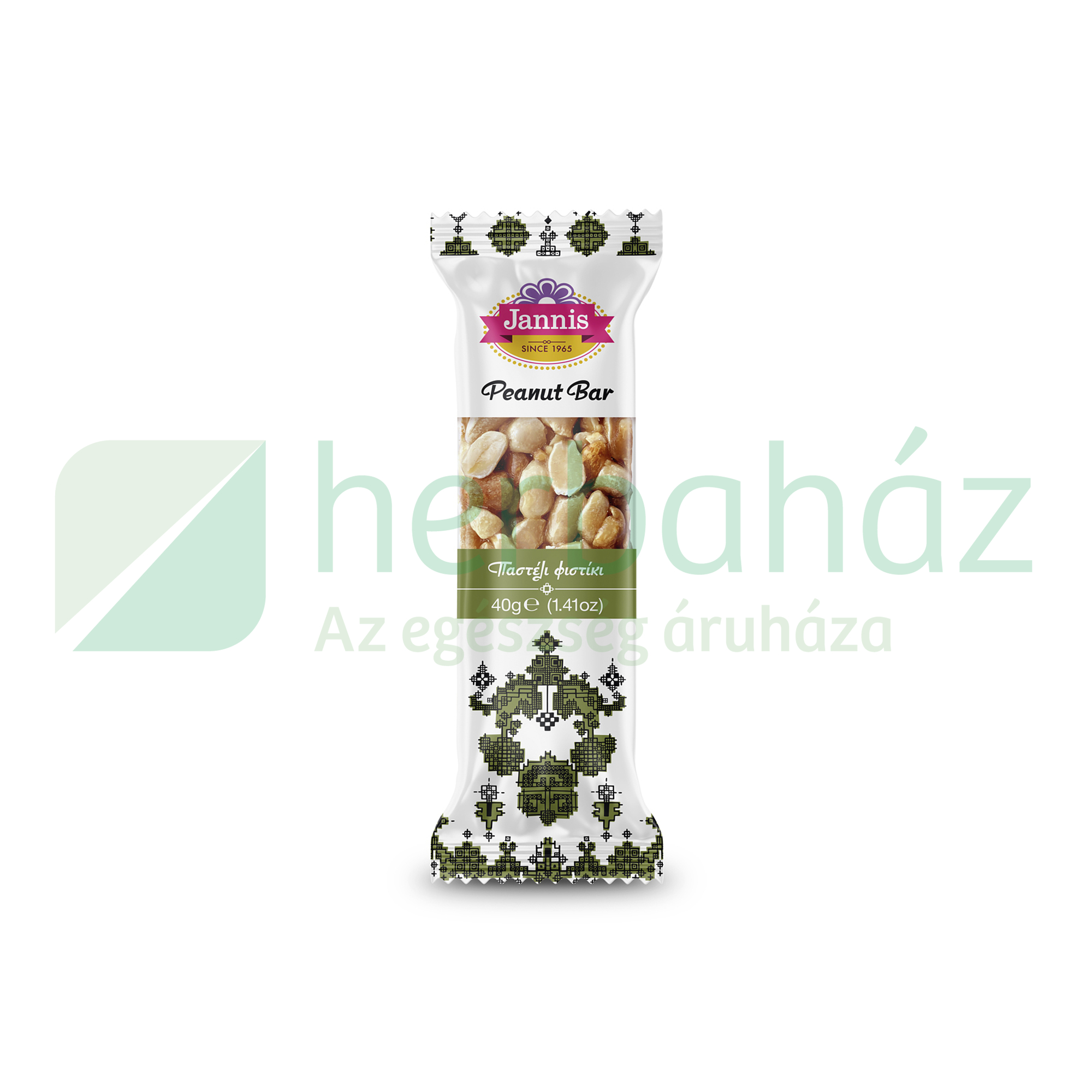 GLUTÉNMENTES JANNIS FÖLDIMOGYORÓS SZELET 40G