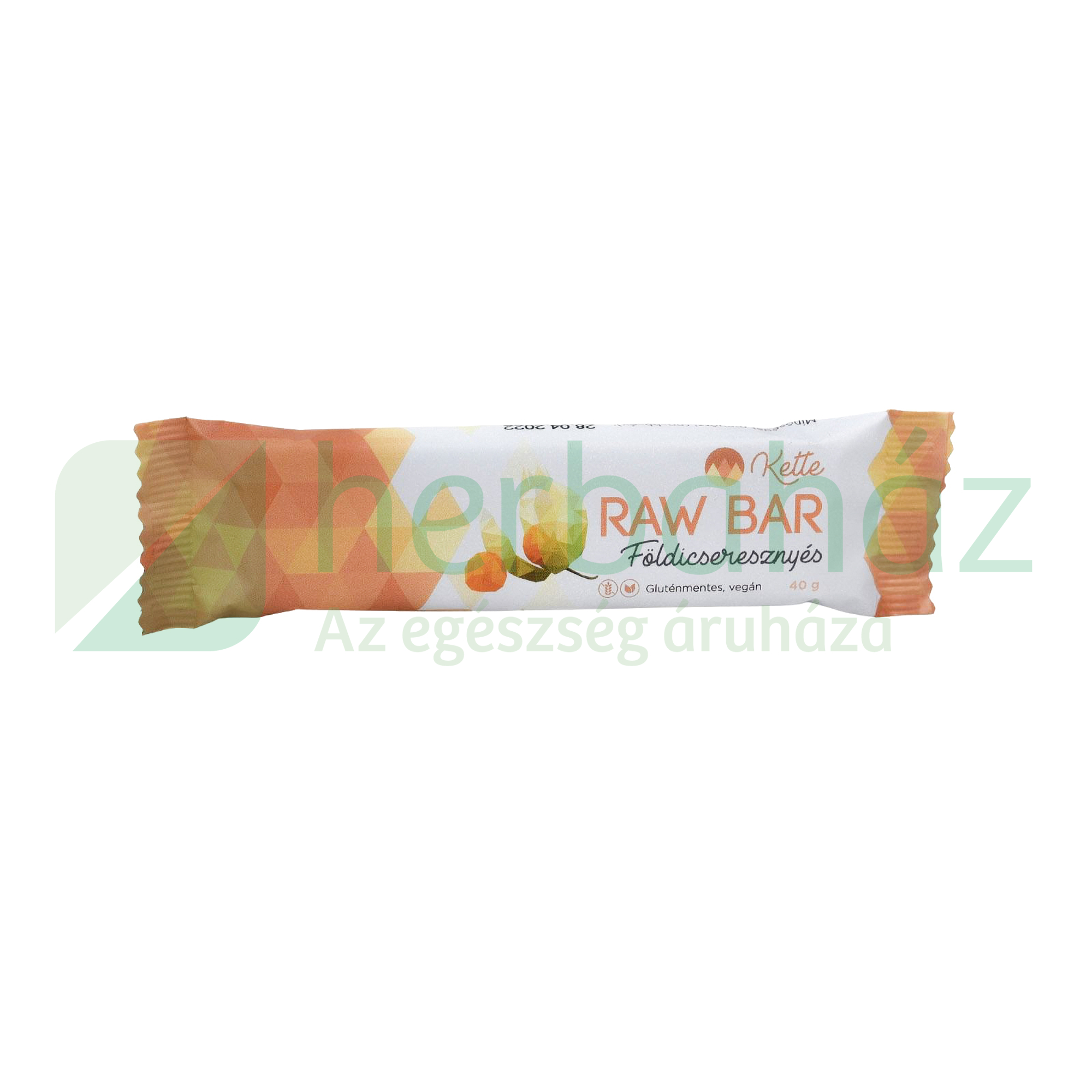 GLUTÉNMENTES KETTE RAW BAR FÖLDICSERESZNYÉS ÍZŰ 40G