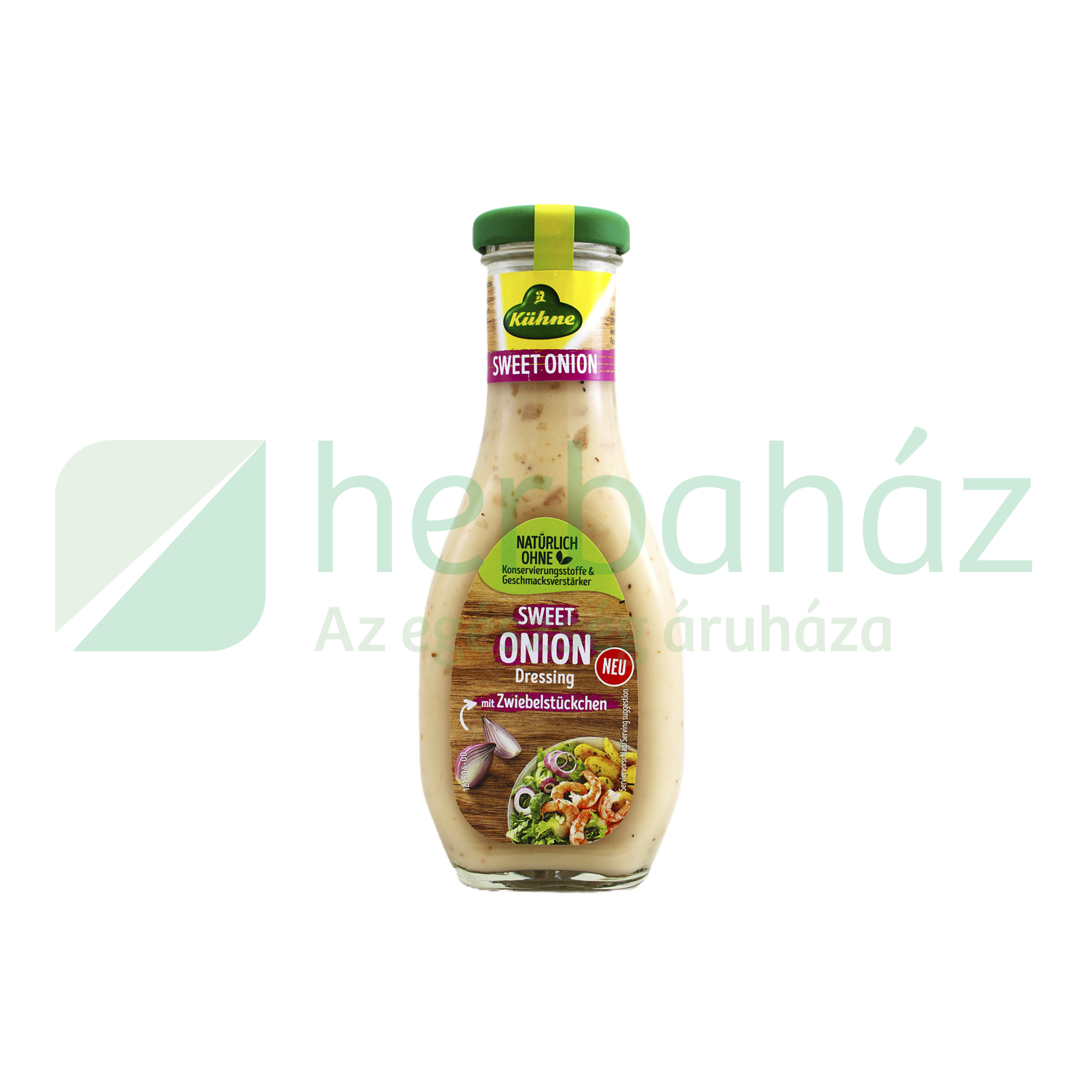 GLUTÉNMENTES KÜHNE ÉDES-HAGYMÁS ÖNTET 250ML