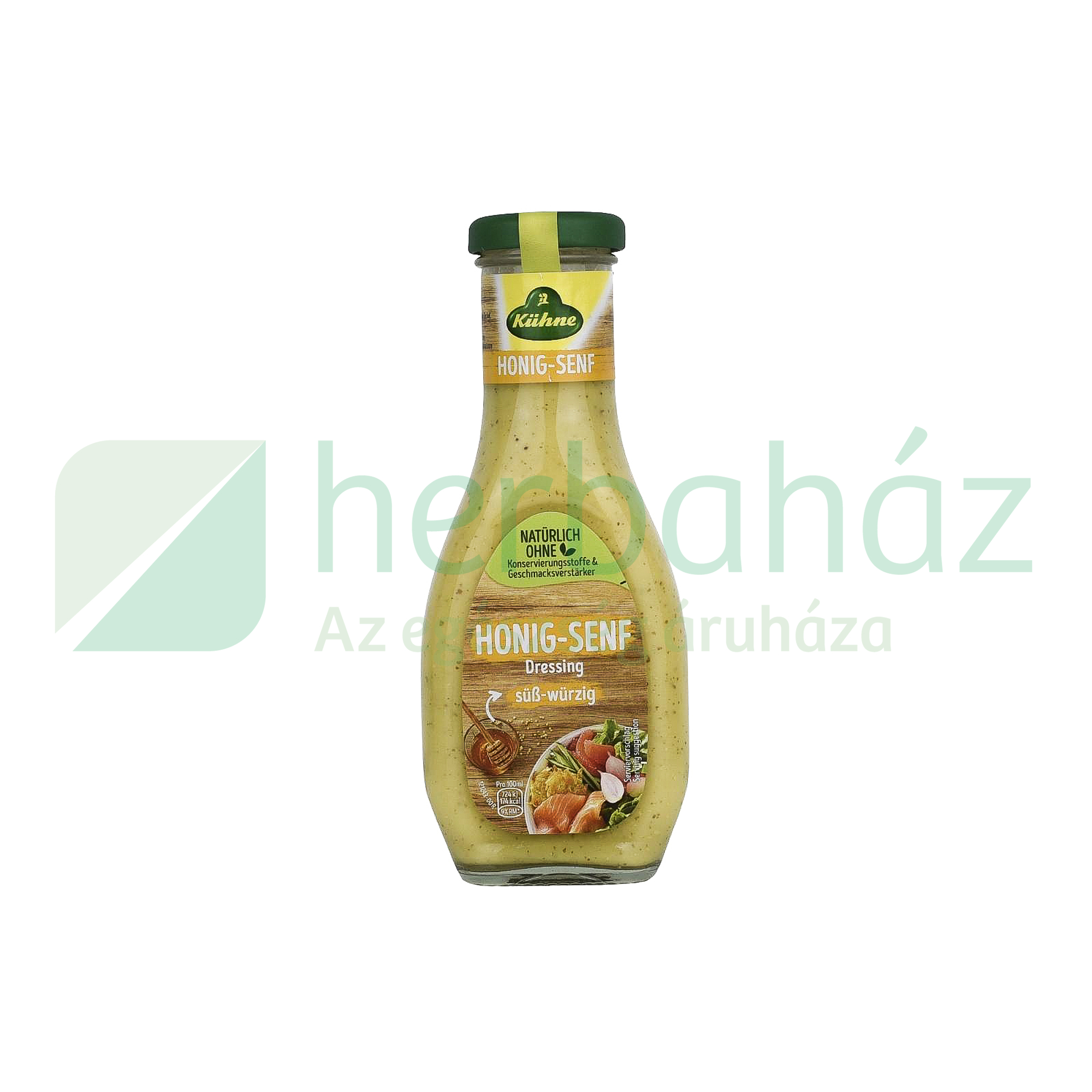 GLUTÉNMENTES KÜHNE MÉZES-MUSTÁROS ÖNTET 250ML