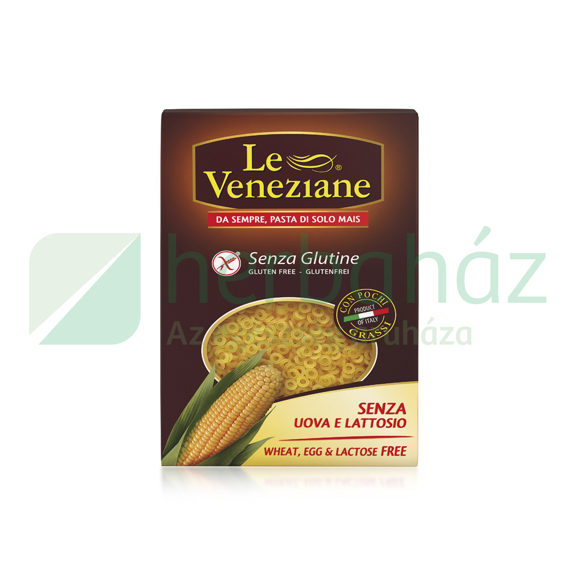 GLUTÉNMENTES LE VENEZIANE ANNELLINI-GYŰRŰ SZÁRAZ TÉSZTA 250G