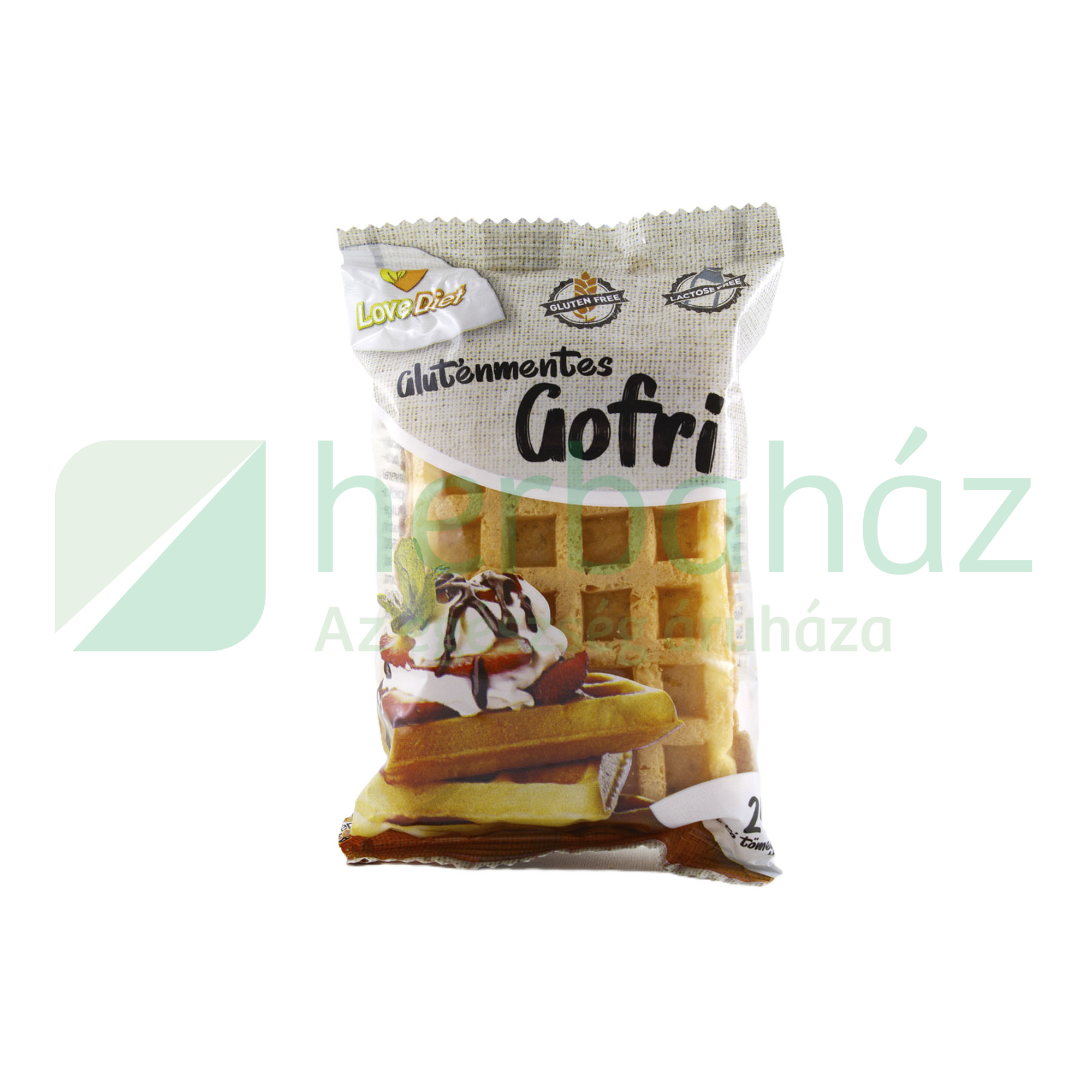 GLUTÉNMENTES LOVE DIET GOFRI 24G