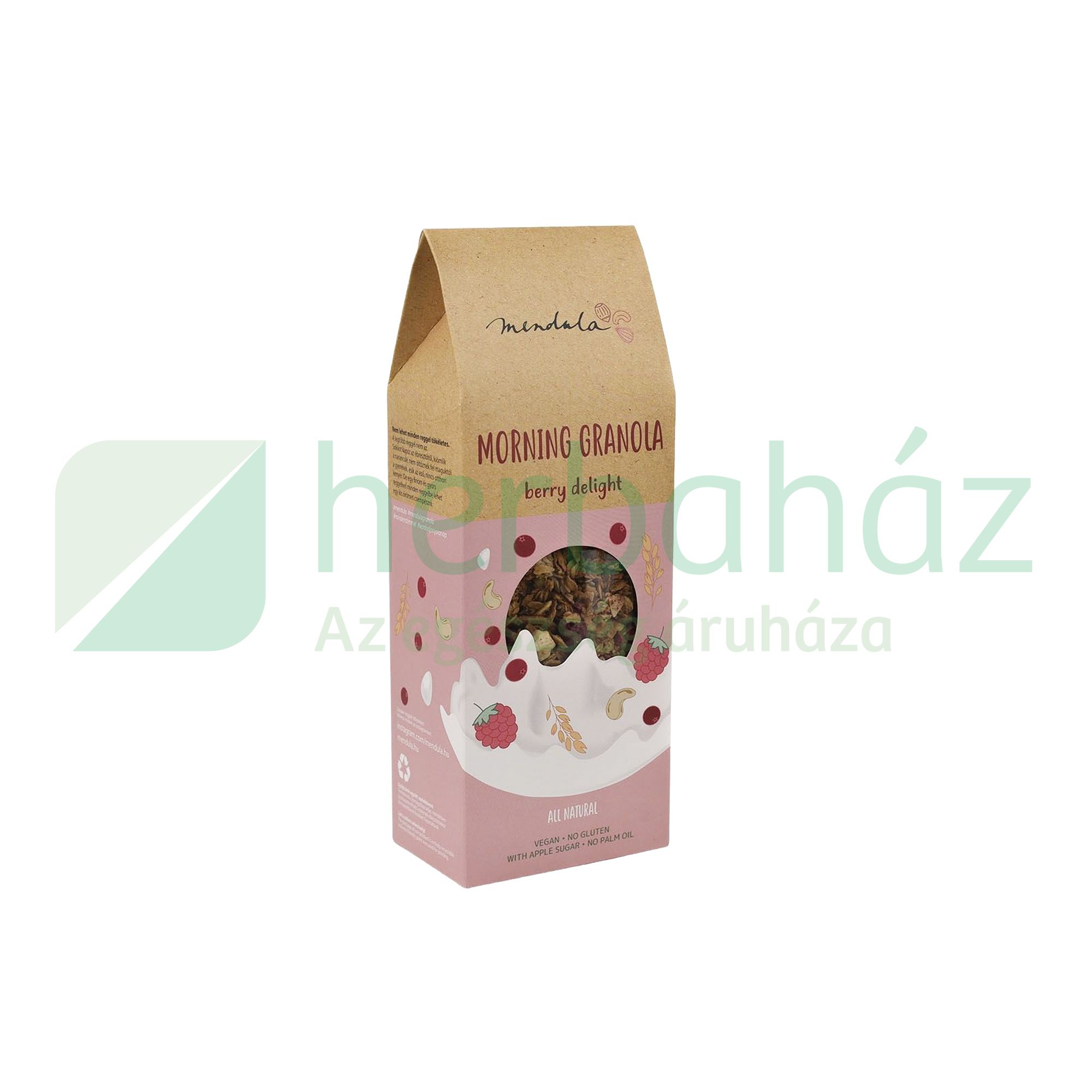 GLUTÉNMENTES MENDULA BERRY DELIGHT GRANOLA 300G