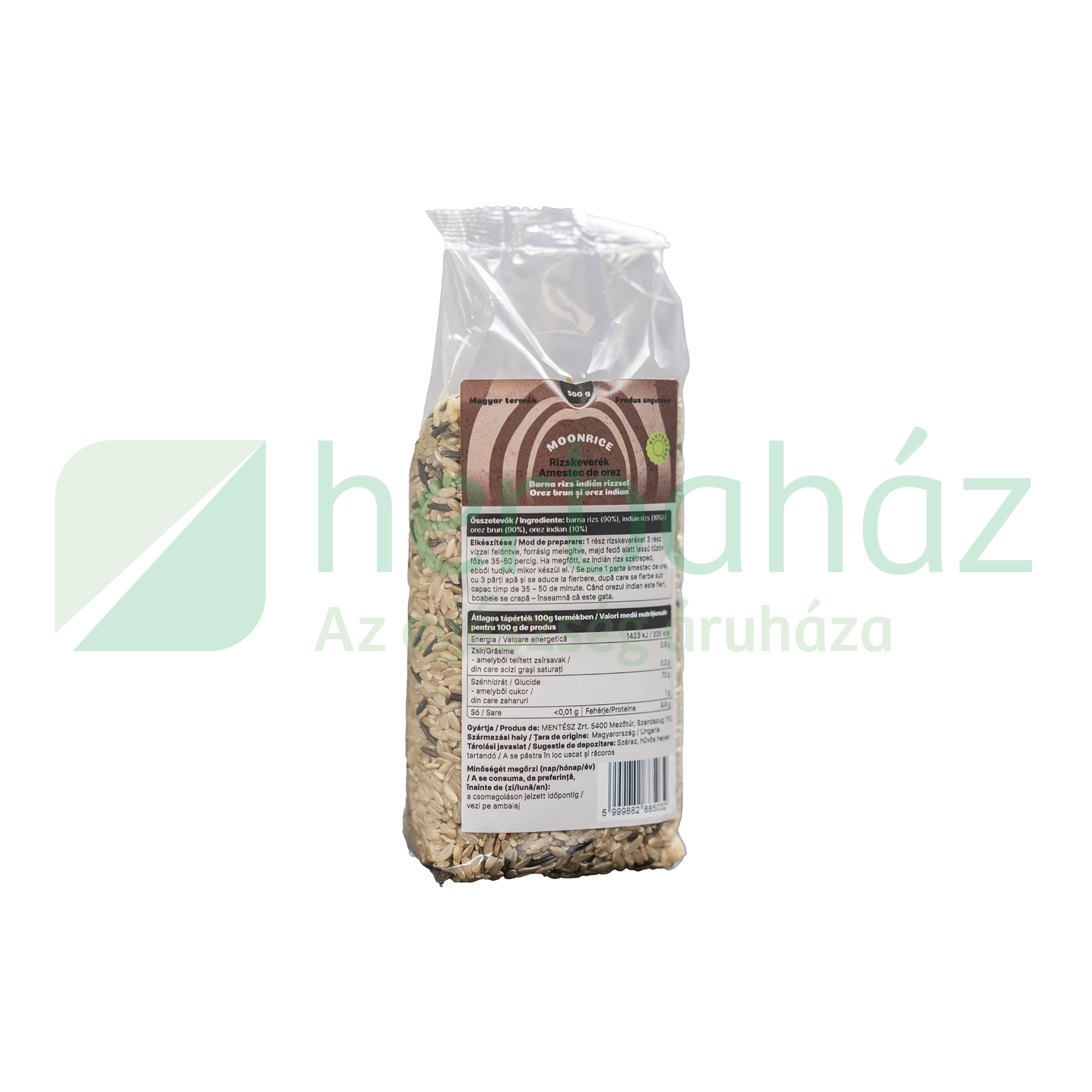 GLUTÉNMENTES MOONRICE RIZSKEVERÉK 500G