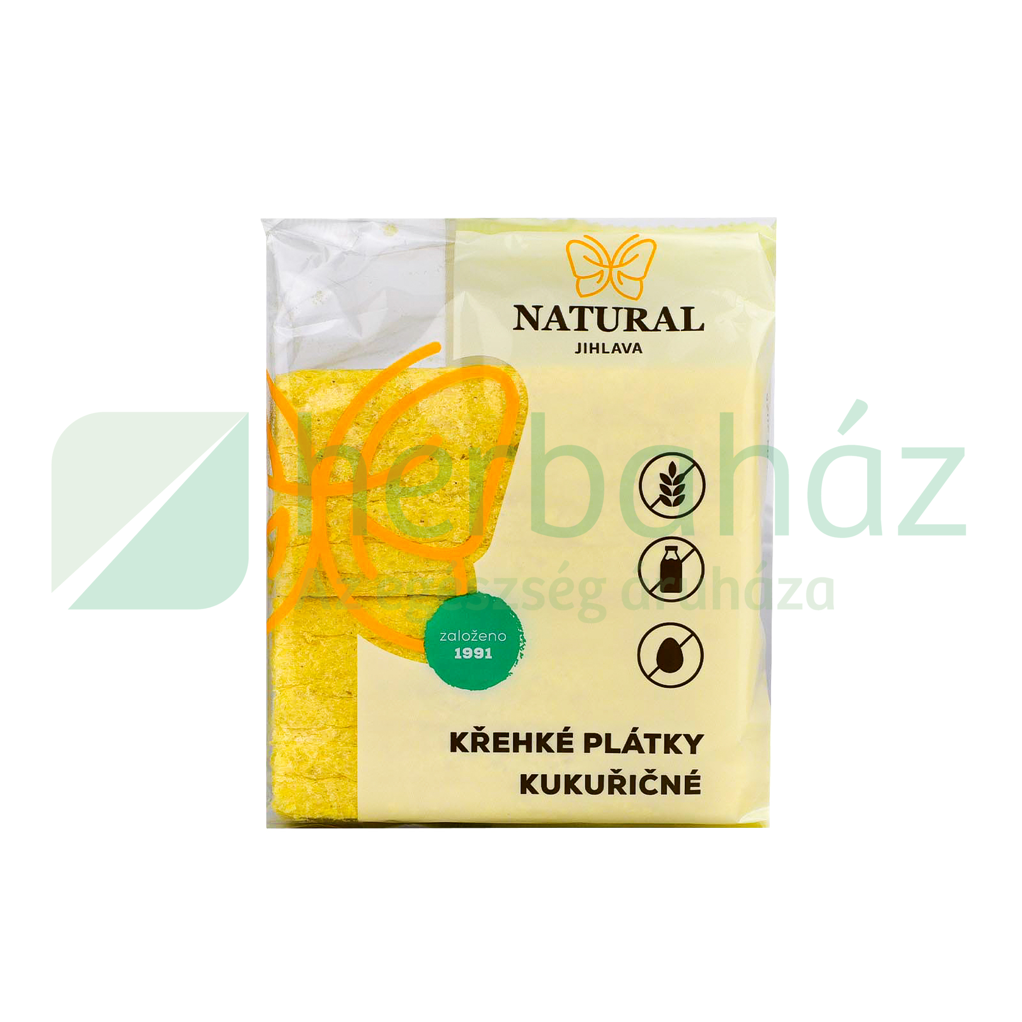 GLUTÉNMENTES NATURAL EXTRUDÁLT KUKORICASZELETEK 75G