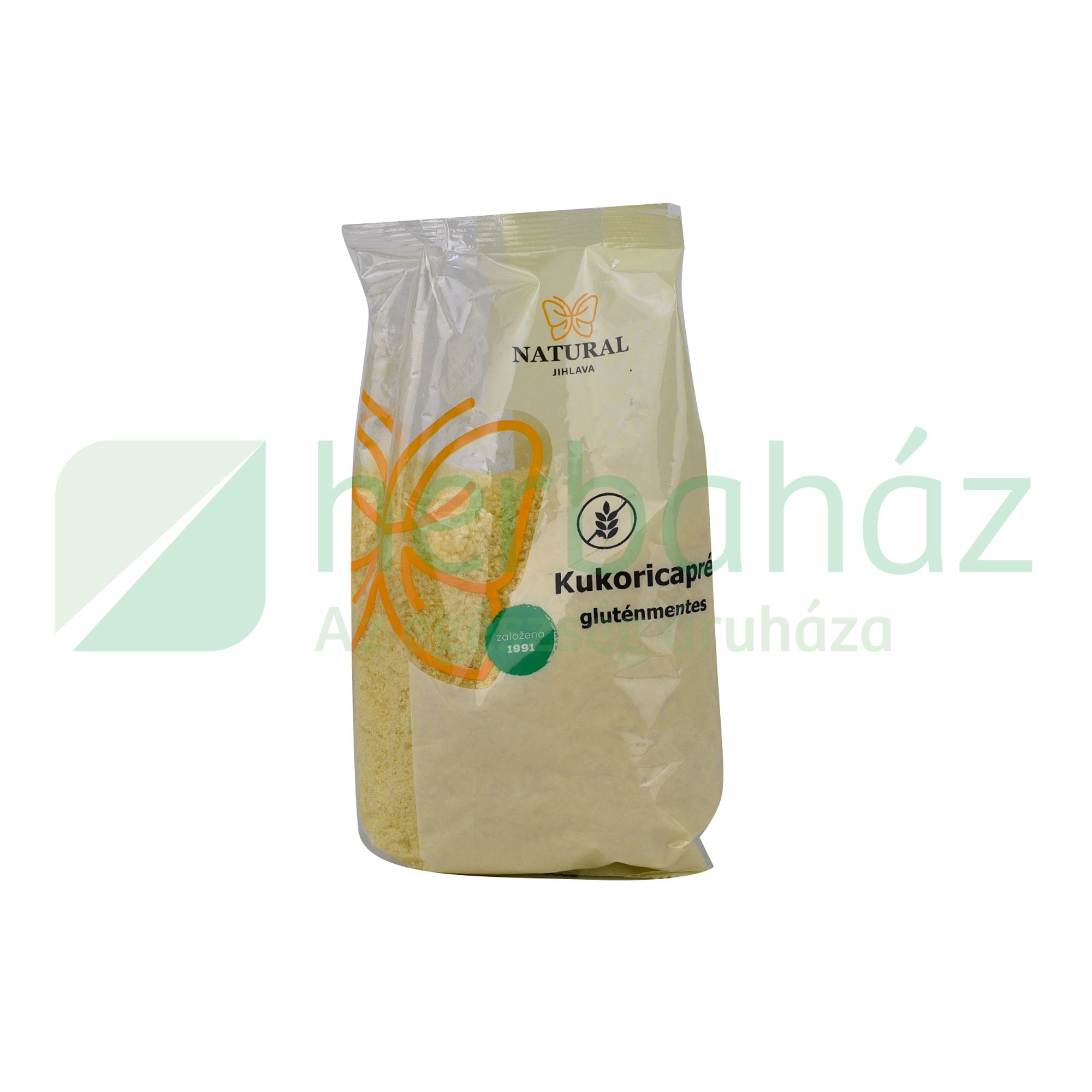 GLUTÉNMENTES NATURAL KUKORICAPRÉZLI 200G