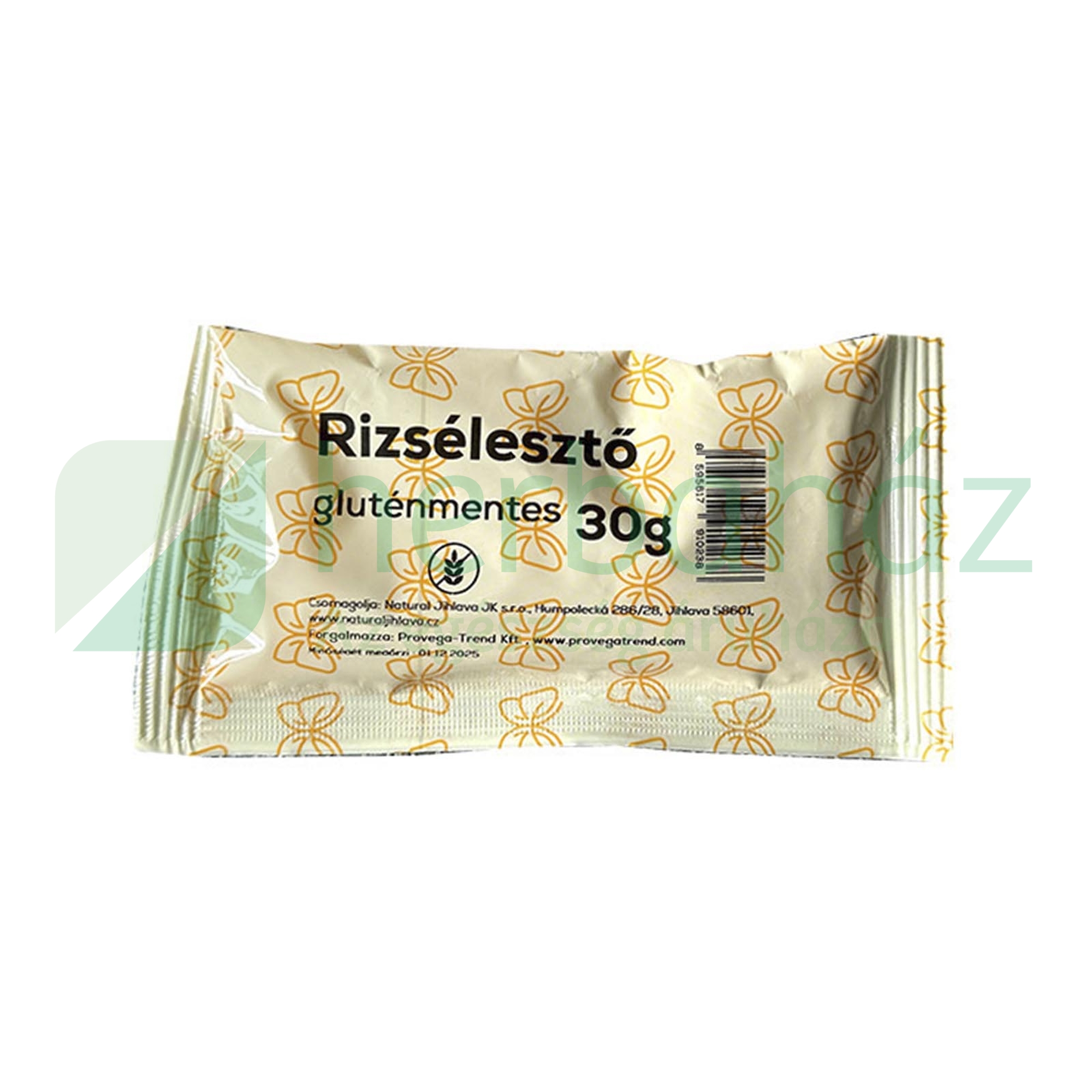 GLUTÉNMENTES NATURAL RIZSÉLESZTŐ 30G