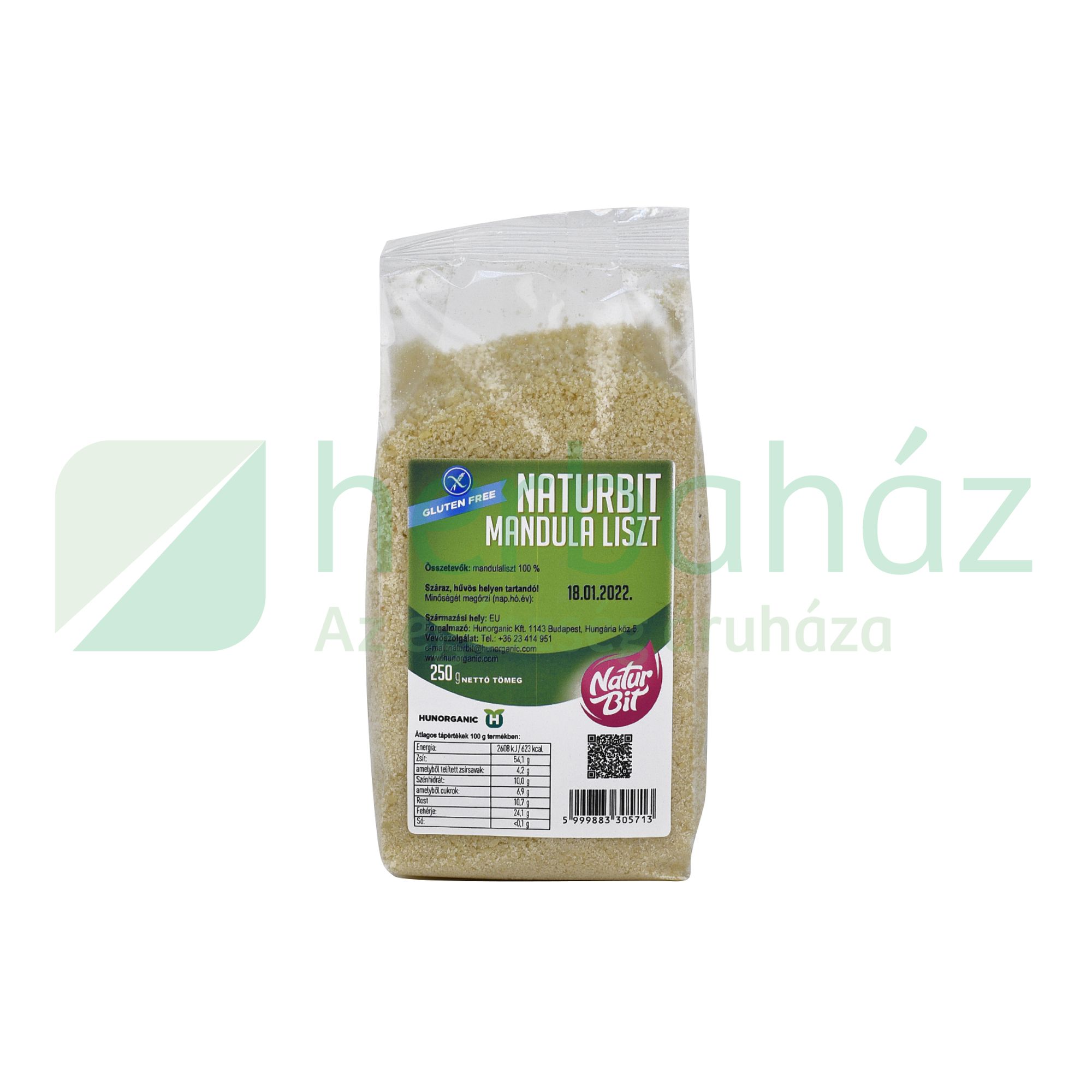 ITS US GLUTÉNMENTES NATURBIT MANDULALISZT 250G