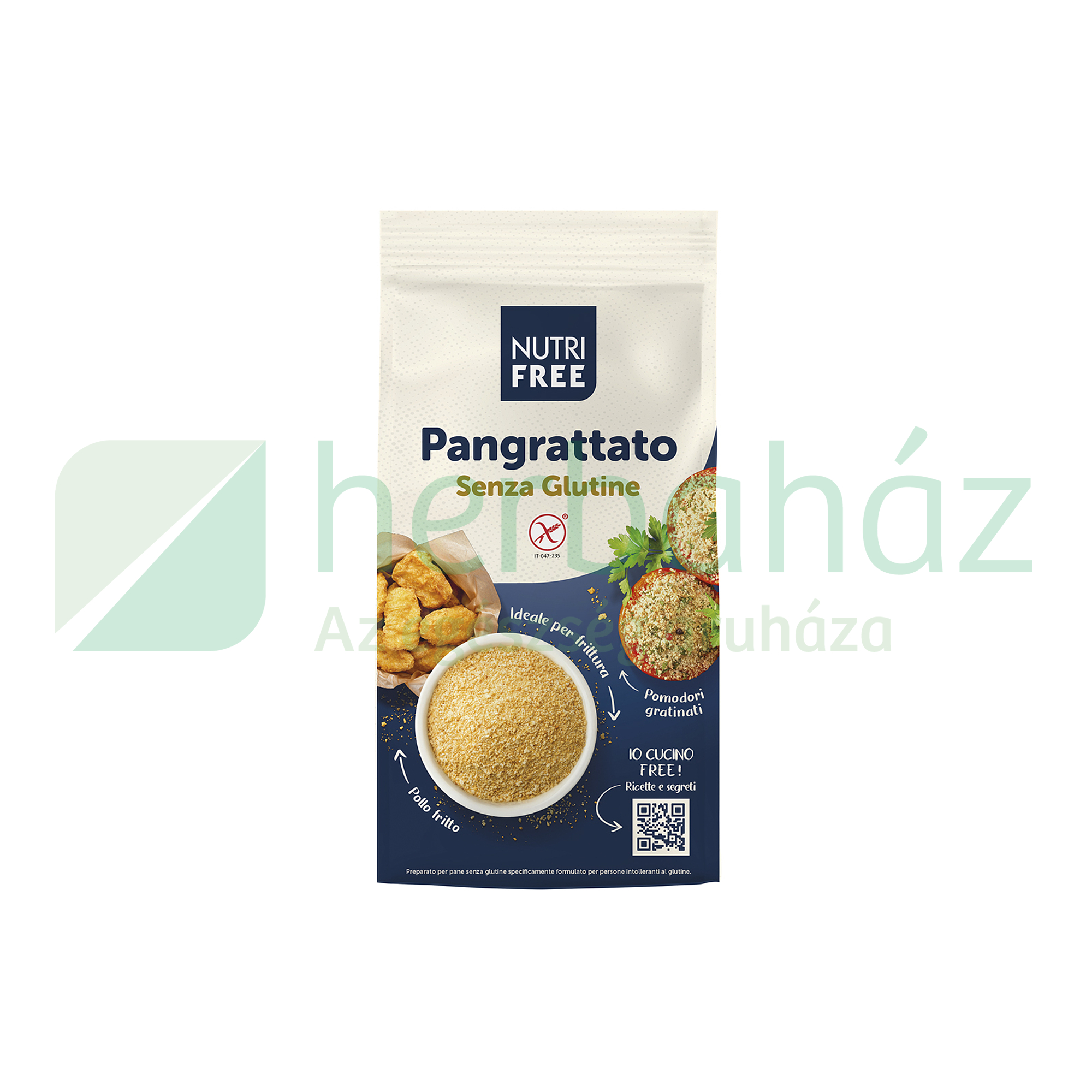 GLUTÉNMENTES NUTRI FREE ZSEMLEMORZSA PANGRATTATO 500G