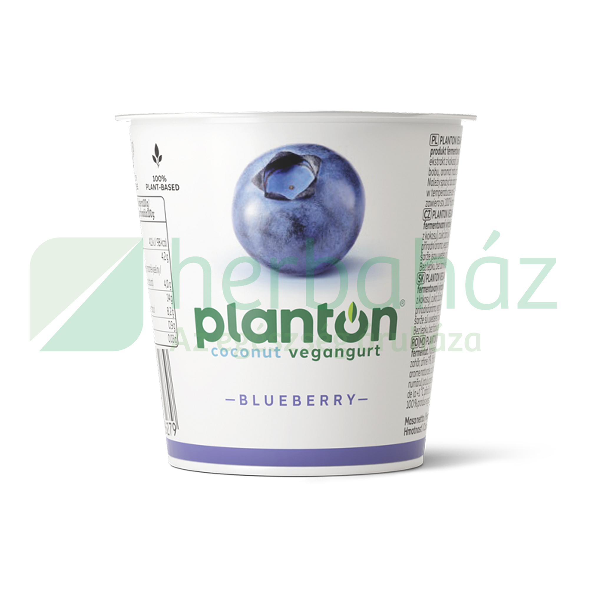 GLUTÉNMENTES PLANTON KÓKUSZOS VEGÁNGURT ÁFONYA 150G[H]