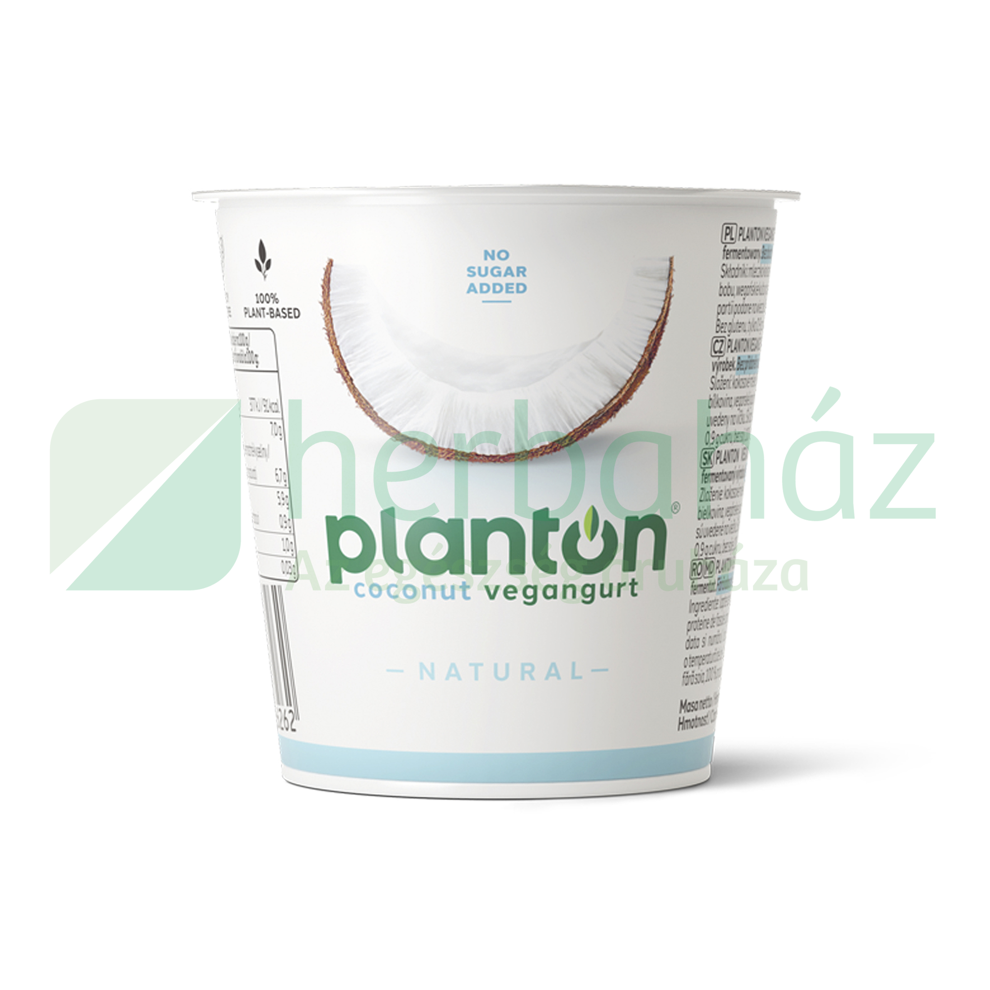 GLUTÉNMENTES PLANTON KÓKUSZOS VEGÁNGURT NATUR 150G[H]