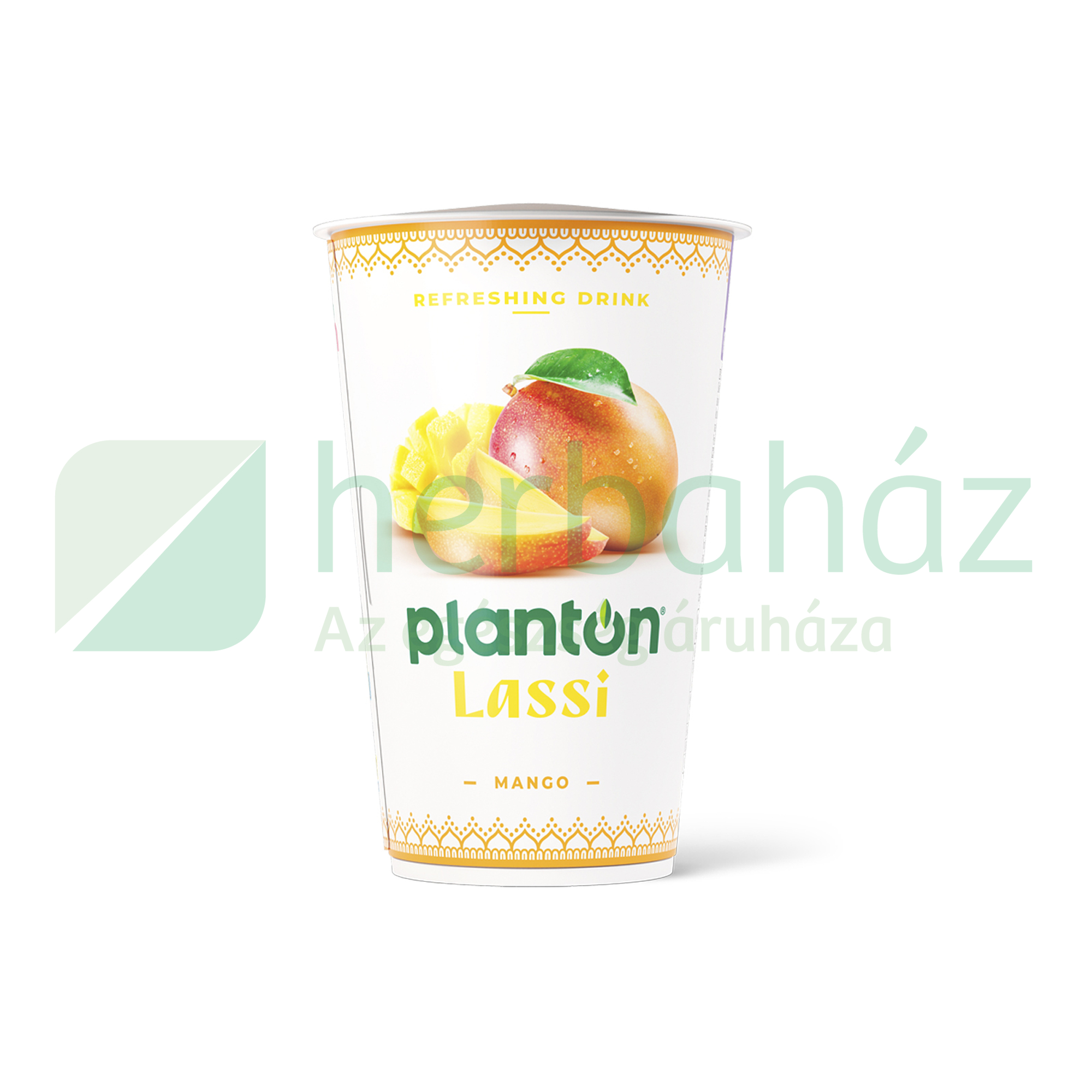 GLUTÉNMENTES PLANTON LASSI KÓKUSZOS VEGÁNGURT ITAL MANGÓ 200G[H]