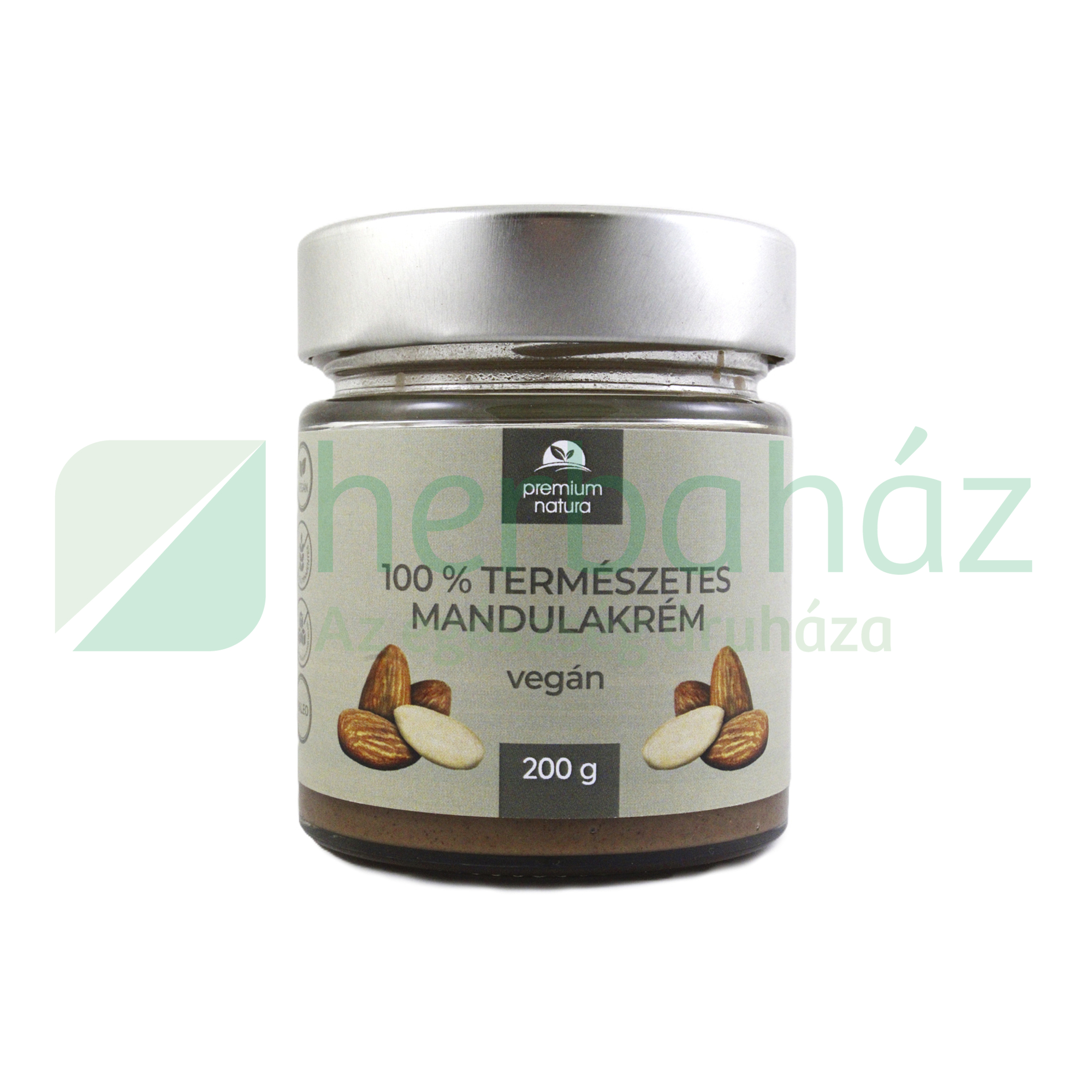 GLUTÉNMENTES PREMIUM NATURA 100% MANDULAKRÉM 200G