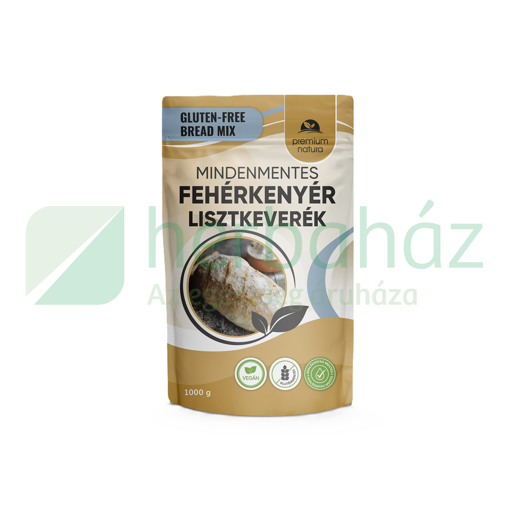 GLUTÉNMENTES PREMIUM NATURA FEHÉRKENYÉR LISZTKEVERÉK 1000G