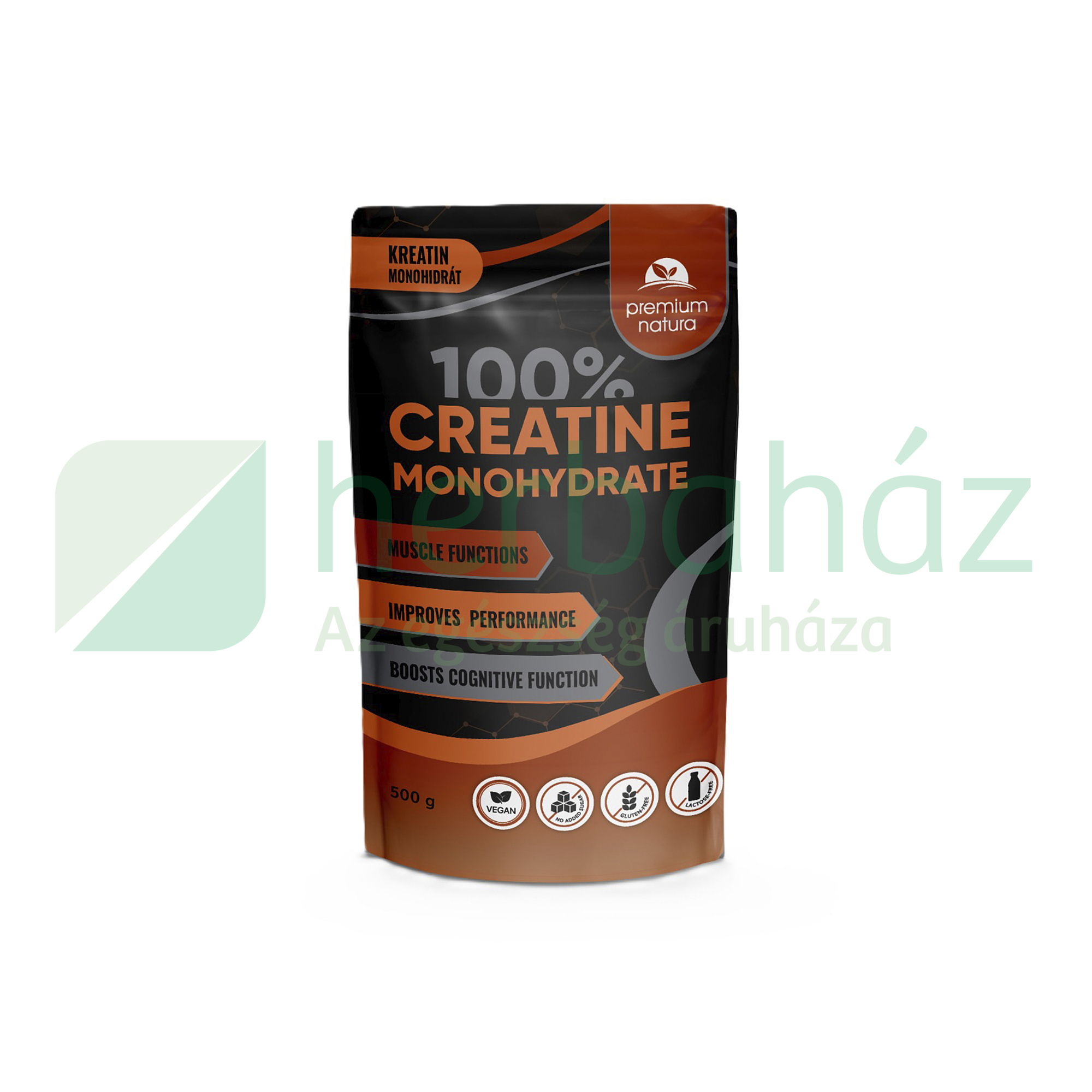 GLUTÉNMENTES PREMIUM NATURA KREATIN 500G