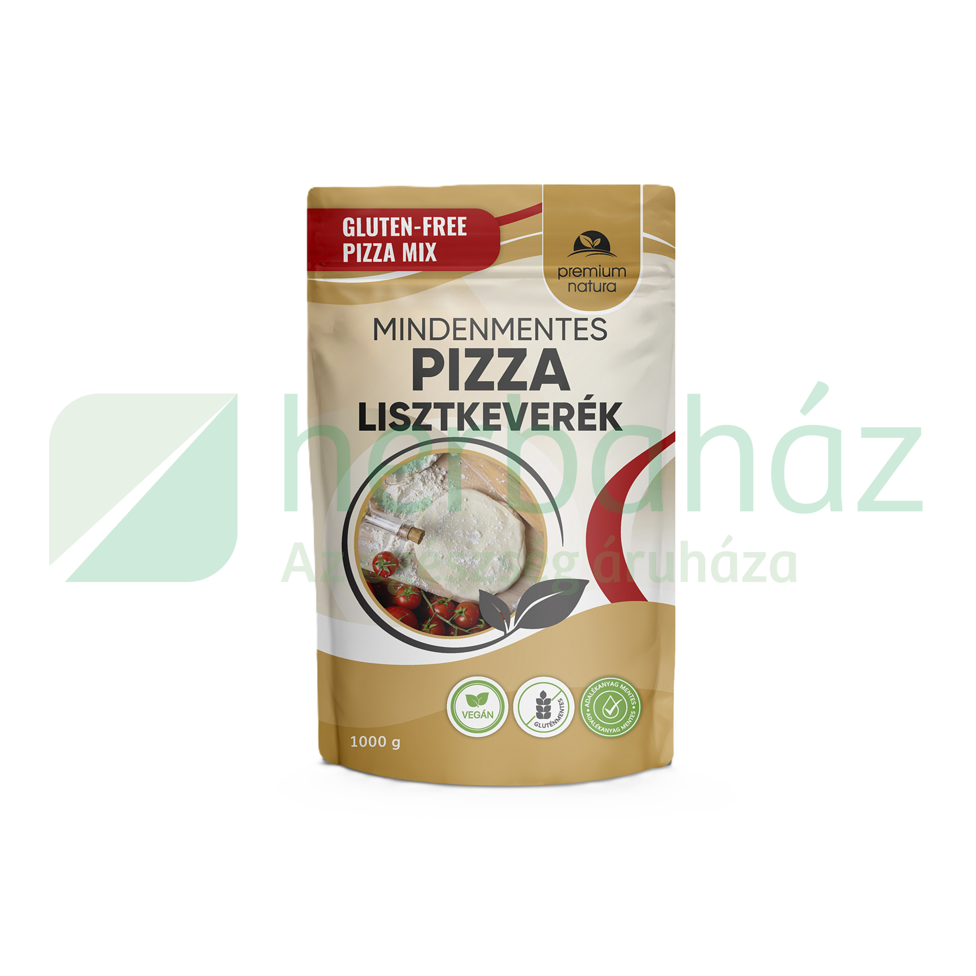 GLUTÉNMENTES PREMIUM NATURA PIZZA LISZTKEVERÉK 1000G
