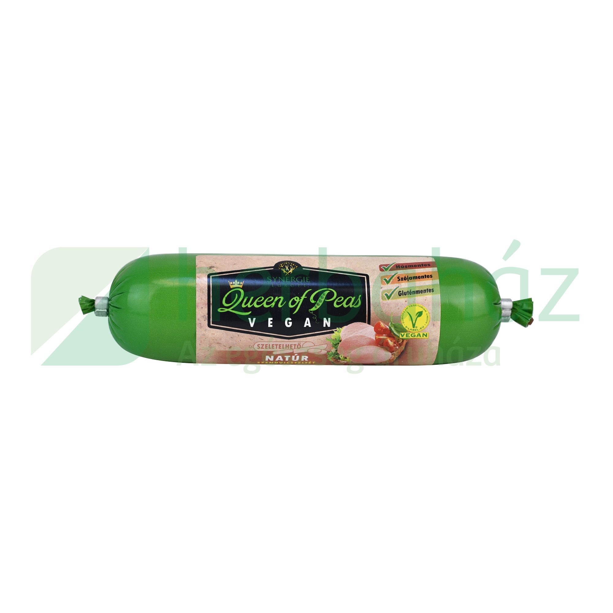 GLUTÉNMENTES QUEEN OF PEAS VEGAN NATÚR SZENDVICSFELTÉT RÚD 200G [H]