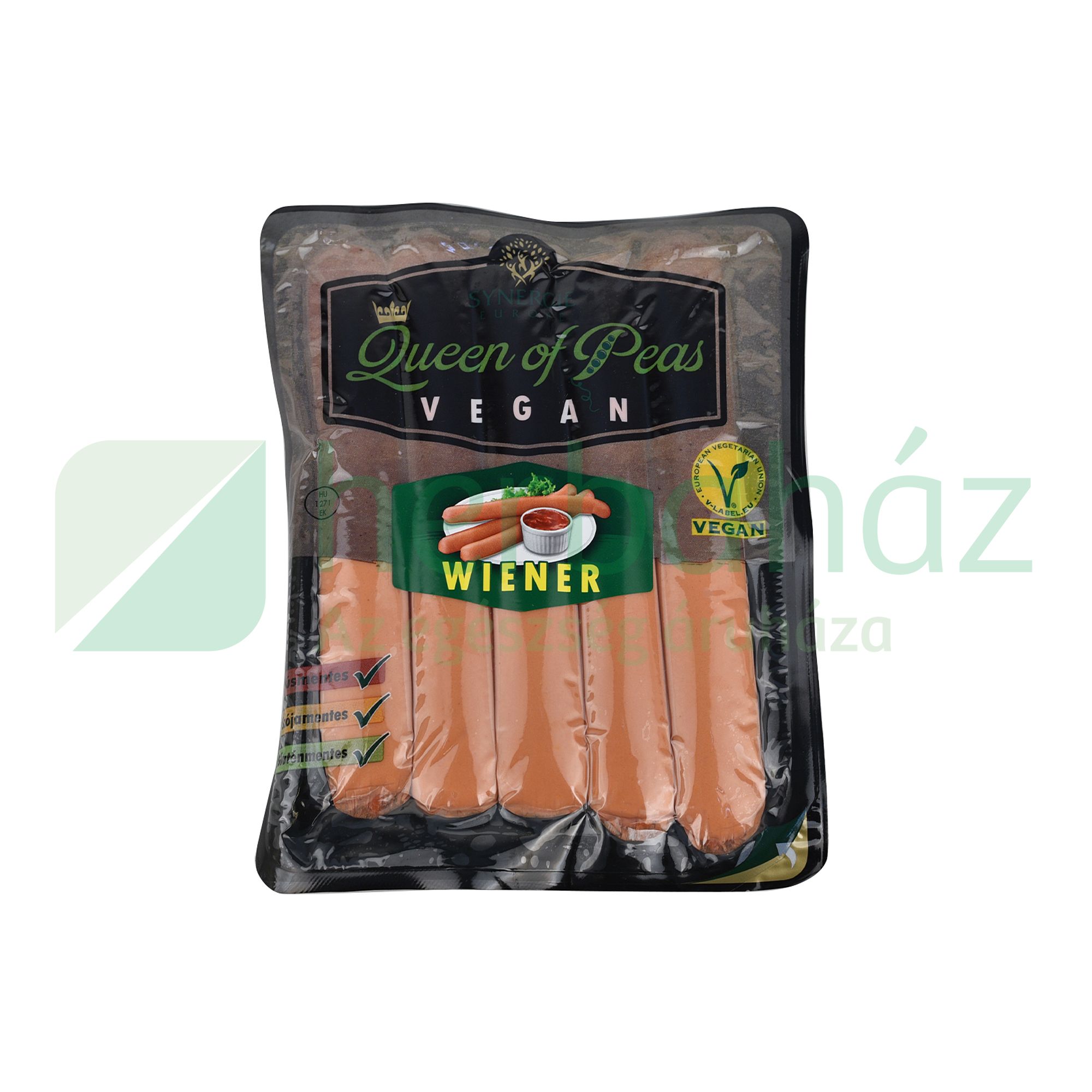 GLUTÉNMENTES QUEEN OF PEAS VEGAN WIENER 240G [H]