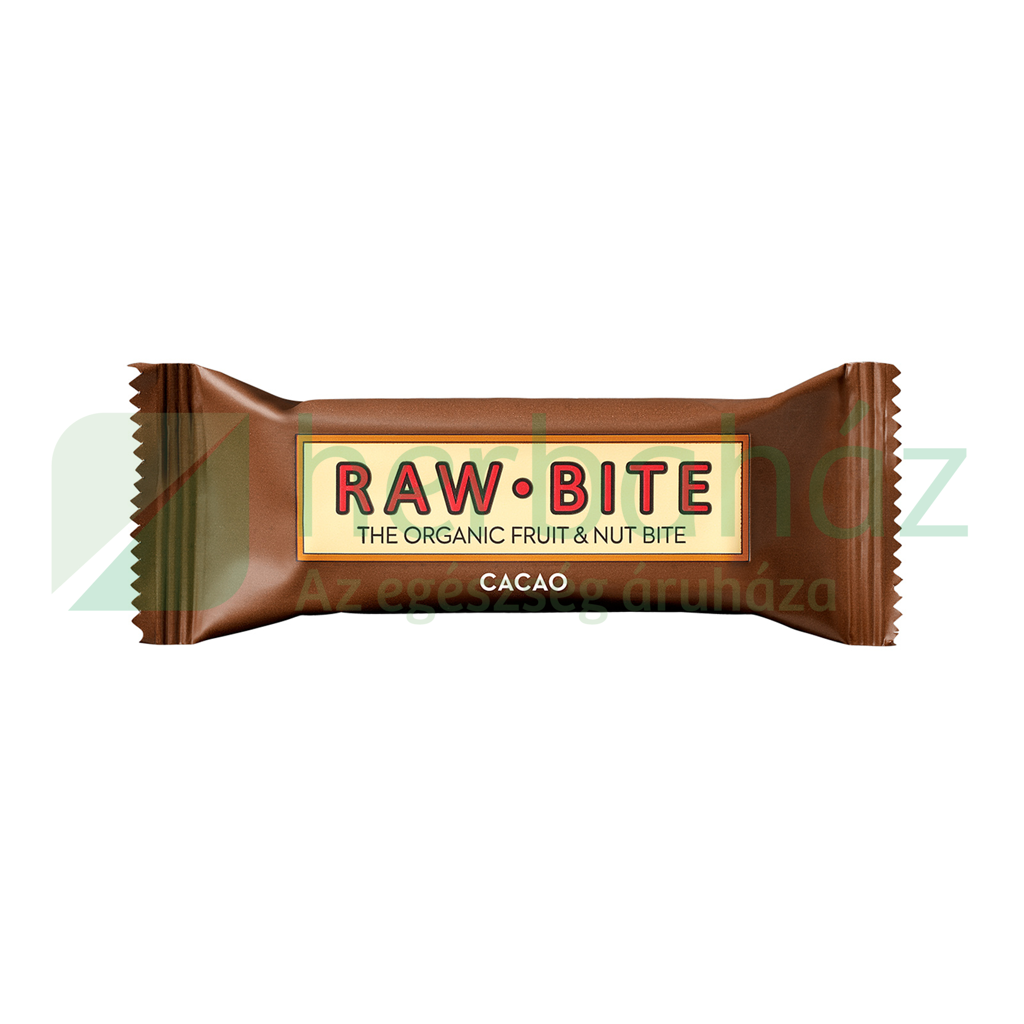 GLUTÉNMENTES RAWBITE ORGANIC KAKAÓ BAR 50G