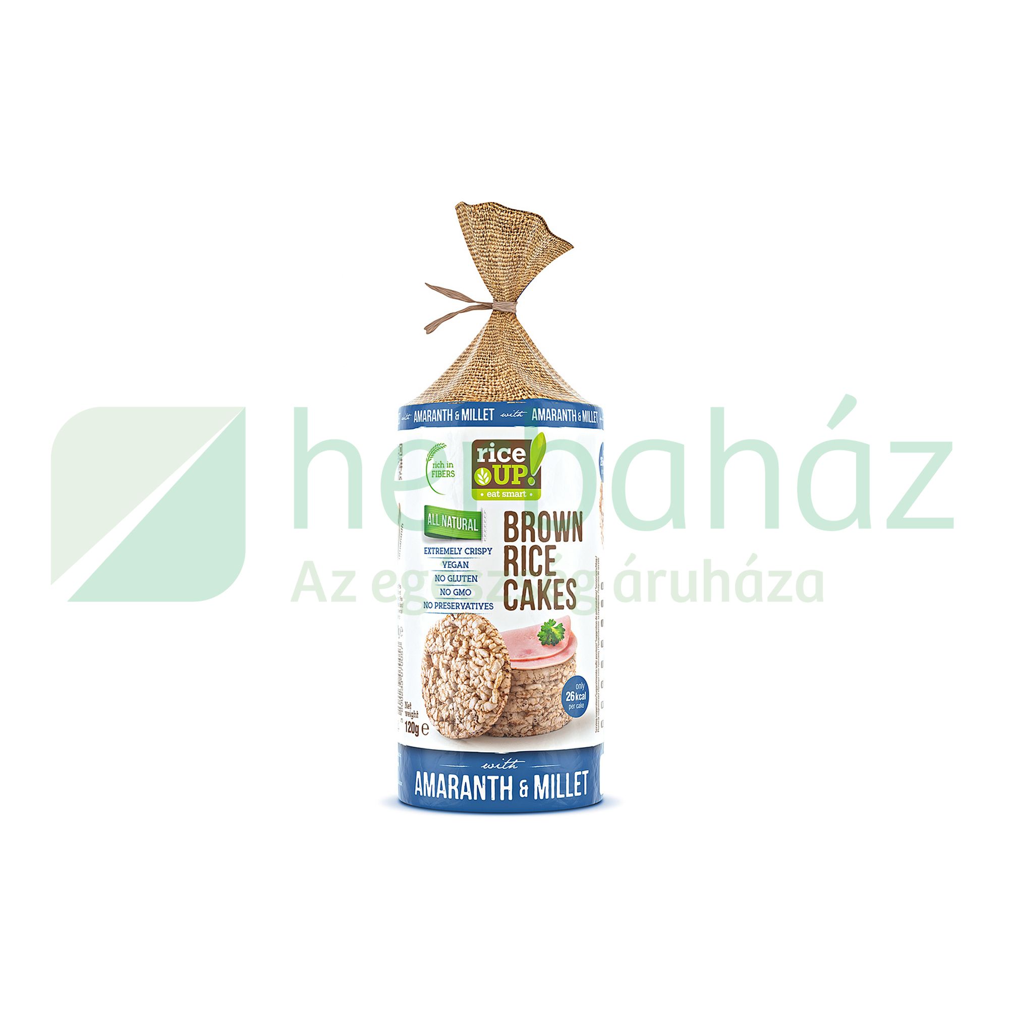 GLUTÉNMENTES RICE UP SZELET KÖLES-AMARÁNT 120G