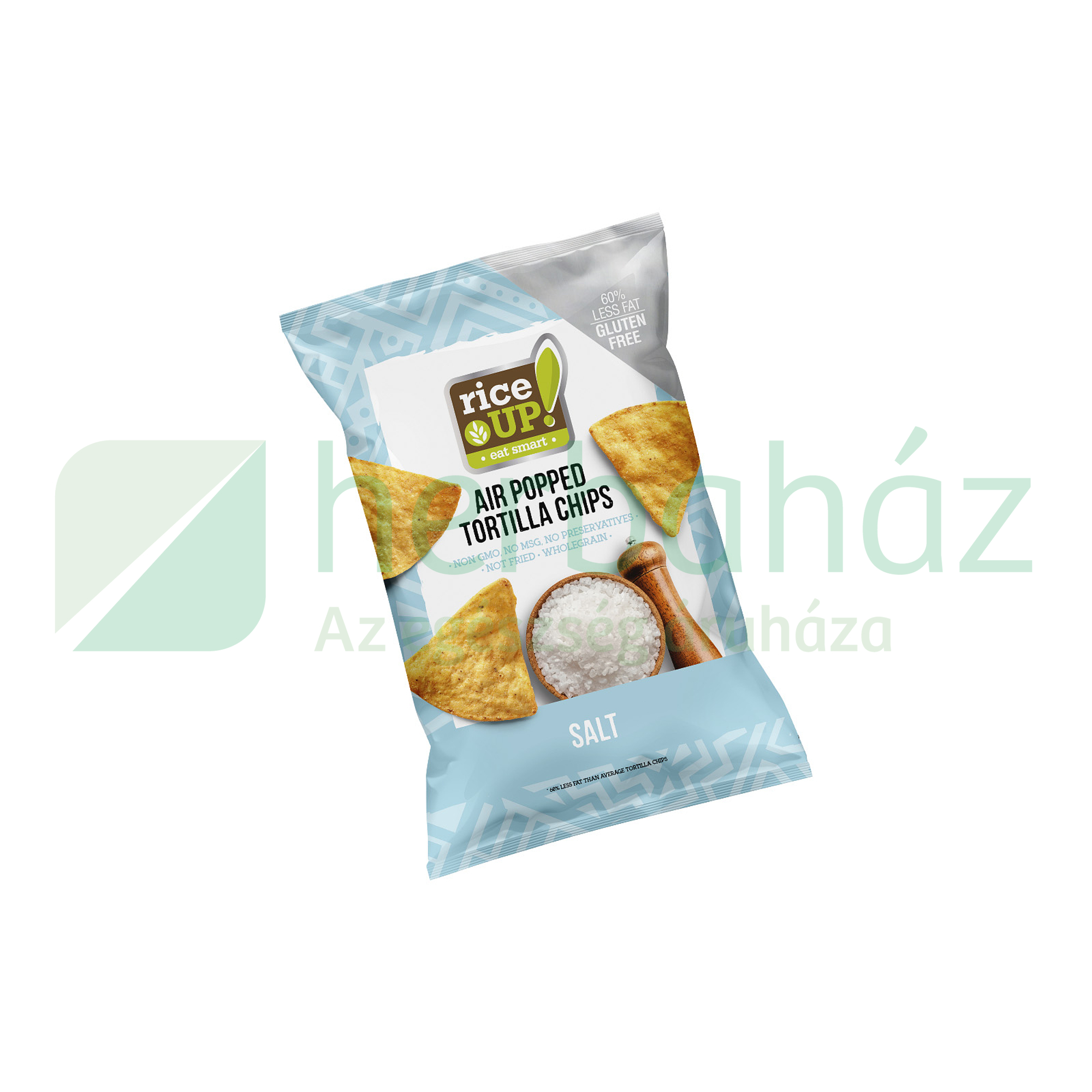 GLUTÉNMENTES RICE UP TORTILLA CHIPS TENGERI SÓS 60G