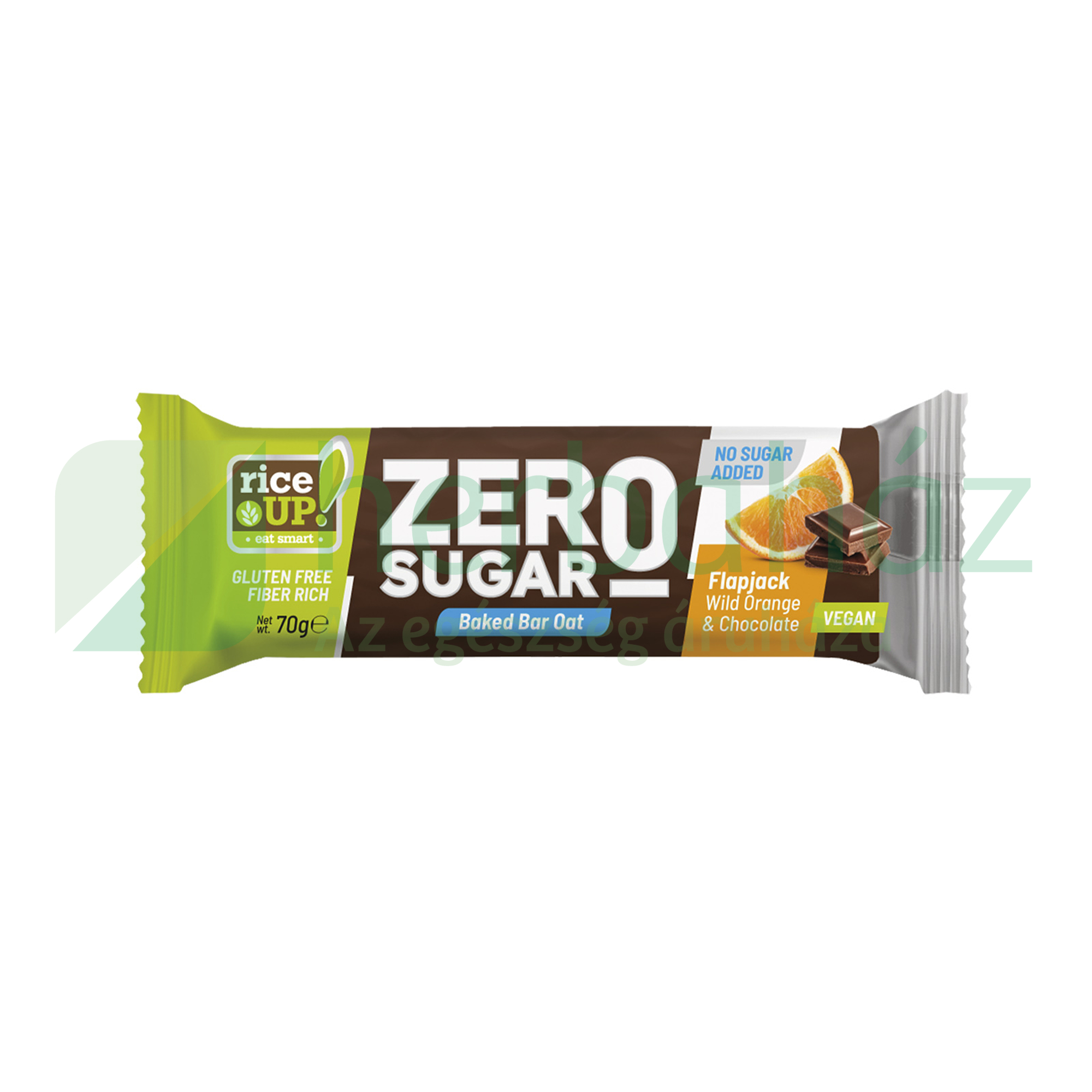 GLUTÉNMENTES RICE UP ZERO ZABSZELET NARANCCSAL, ÉTCSOKOLÁDÉVAL - HOZZÁADOTT CUKOR NÉLKÜL 70G