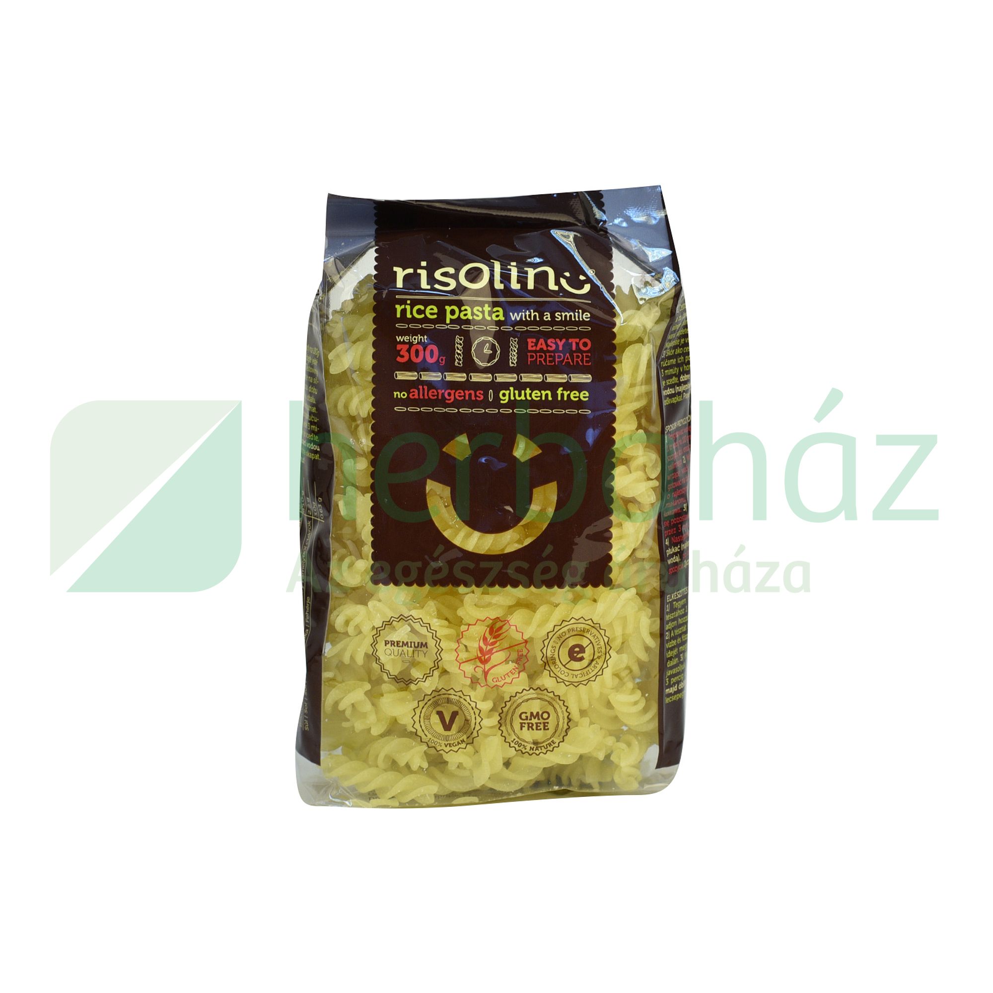 GLUTÉNMENTES RISOLINO RIZSTÉSZTA FUSILLI 300G