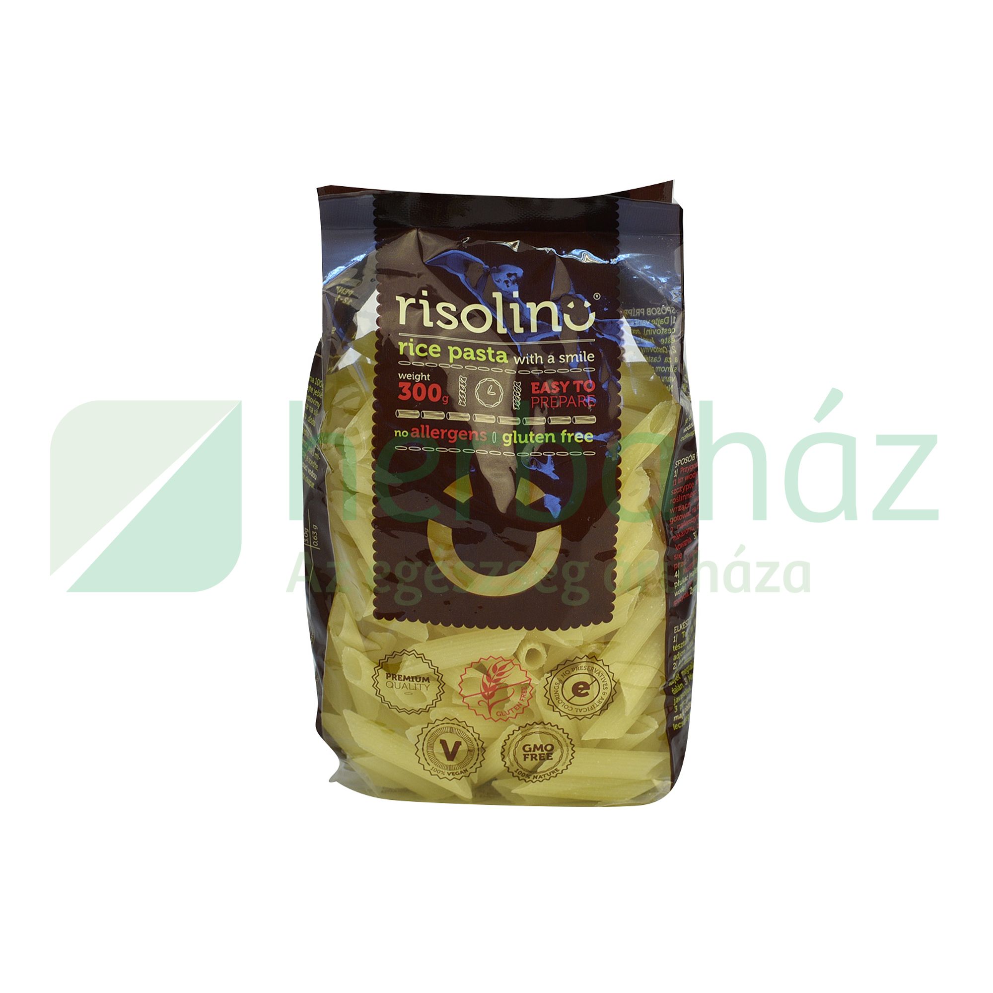 GLUTÉNMENTES RISOLINO RIZSTÉSZTA PENNE 300G