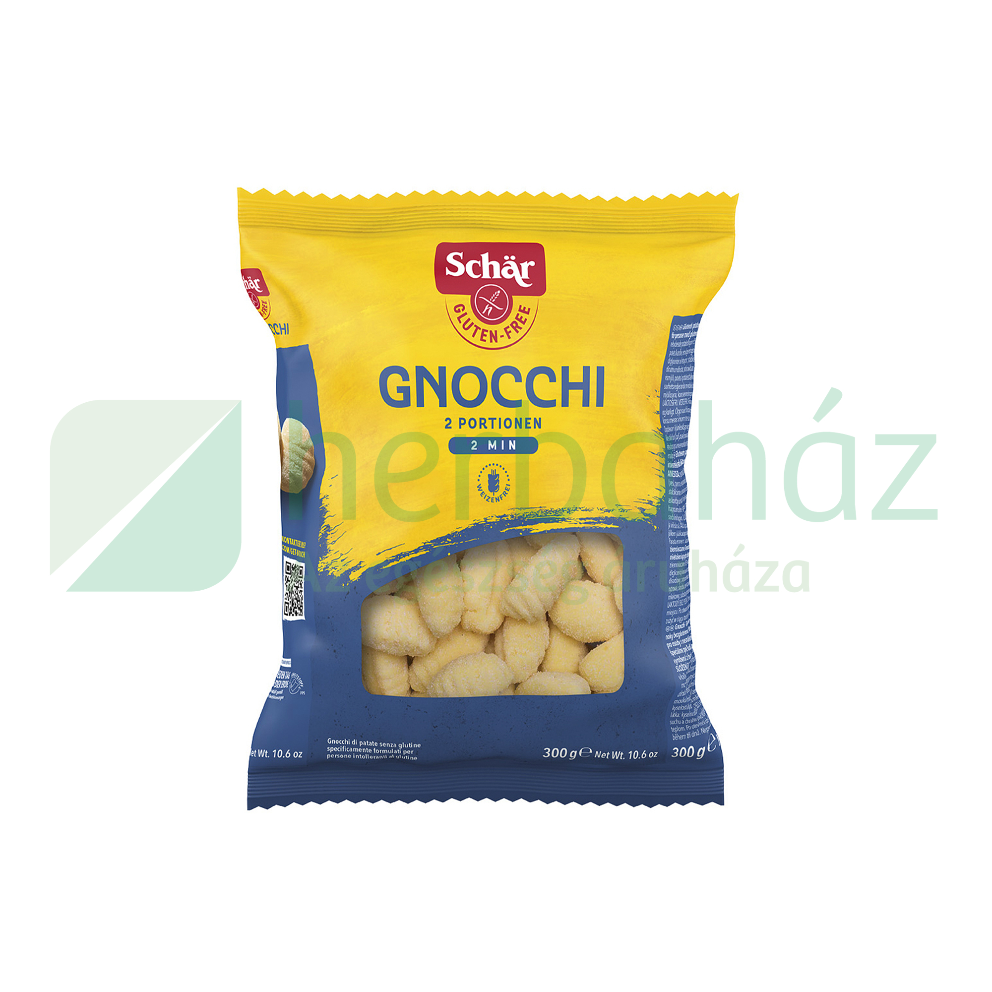 GLUTÉNMENTES SCHAR GNOCCHI BURGONYÁS NUDLI 300G