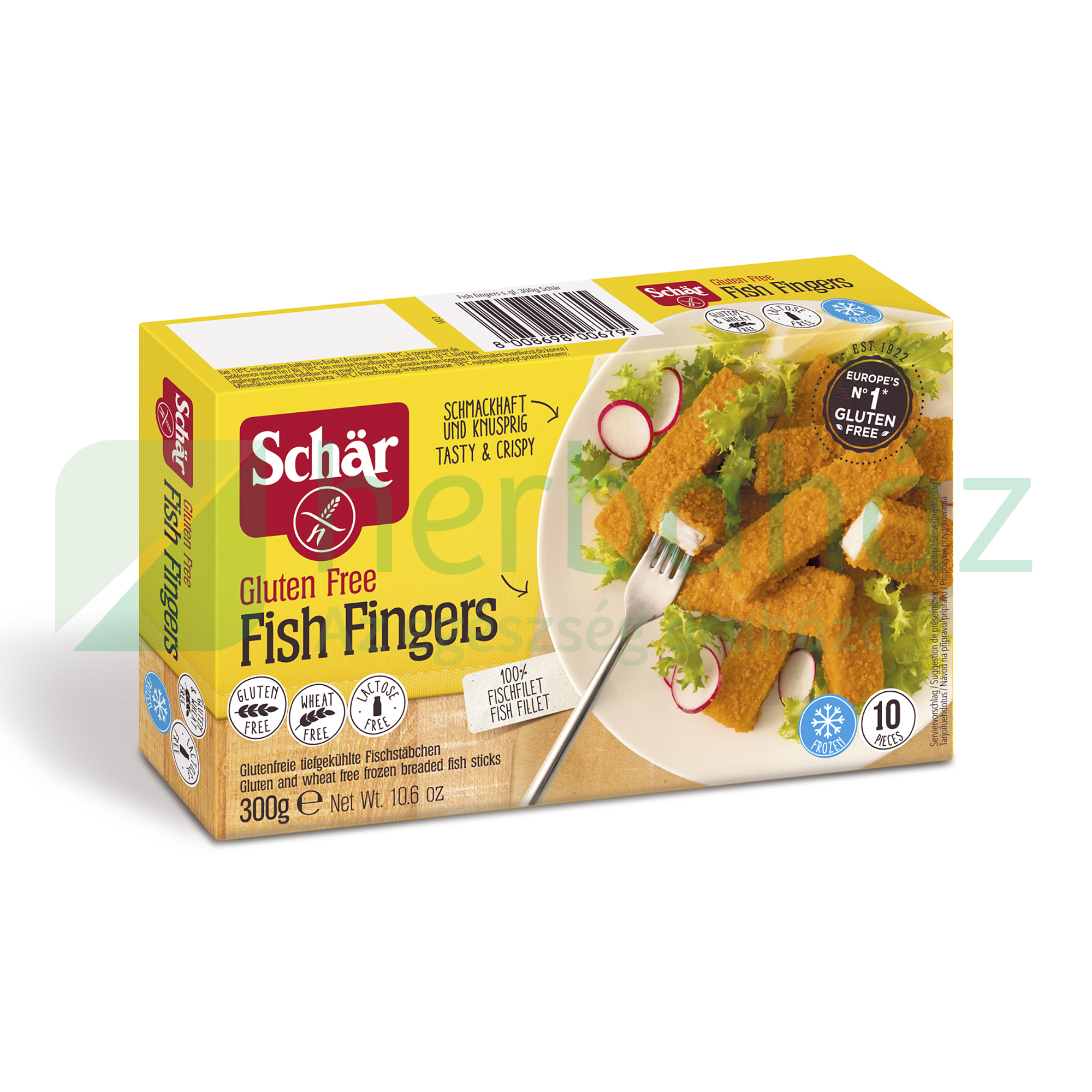 GLUTÉNMENTES SCHAR HALRUDAK FAGYASZTOTT 300G [F]