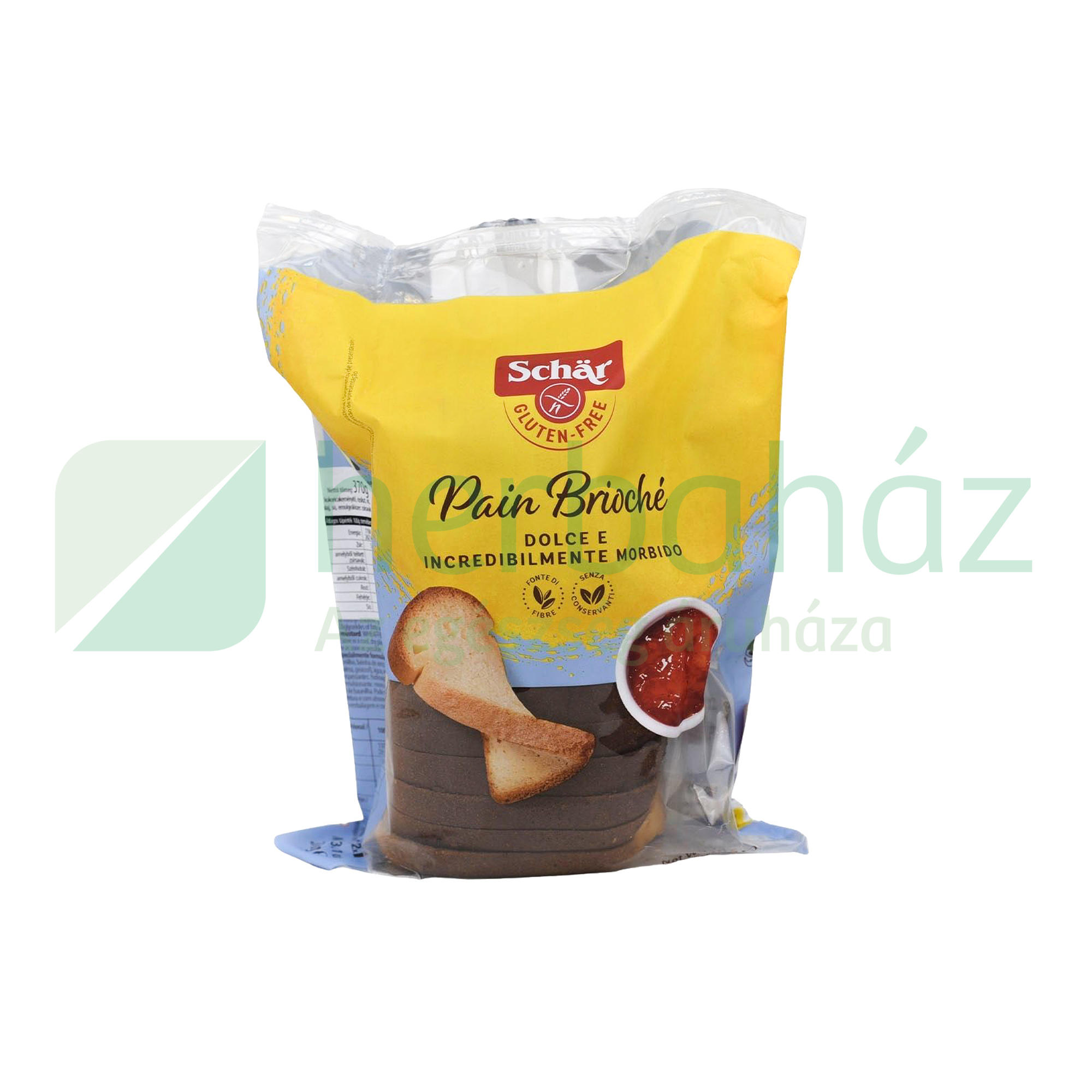 GLUTÉNMENTES SCHAR PAIN BRIOCHE ÉDES KENYÉR 370G