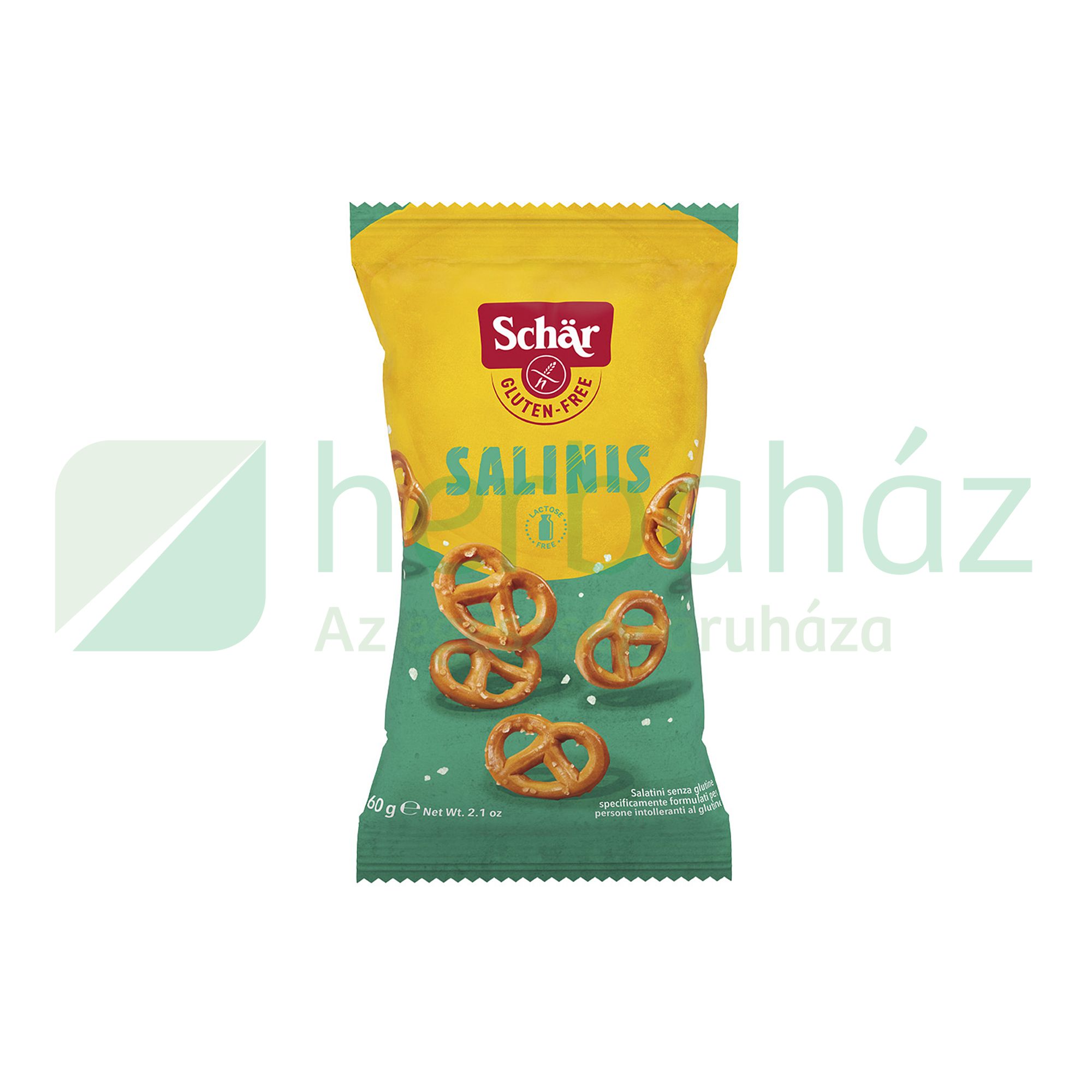 GLUTÉNMENTES SCHAR SALINIS SÓS PEREC 60G