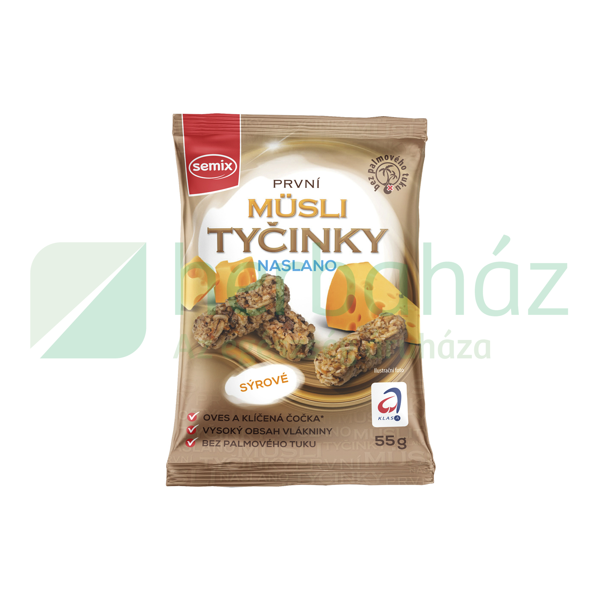 GLUTÉNMENTES SEMIX VÖRÖS LENCSE MÜZLIFALATOK SAJT 55G