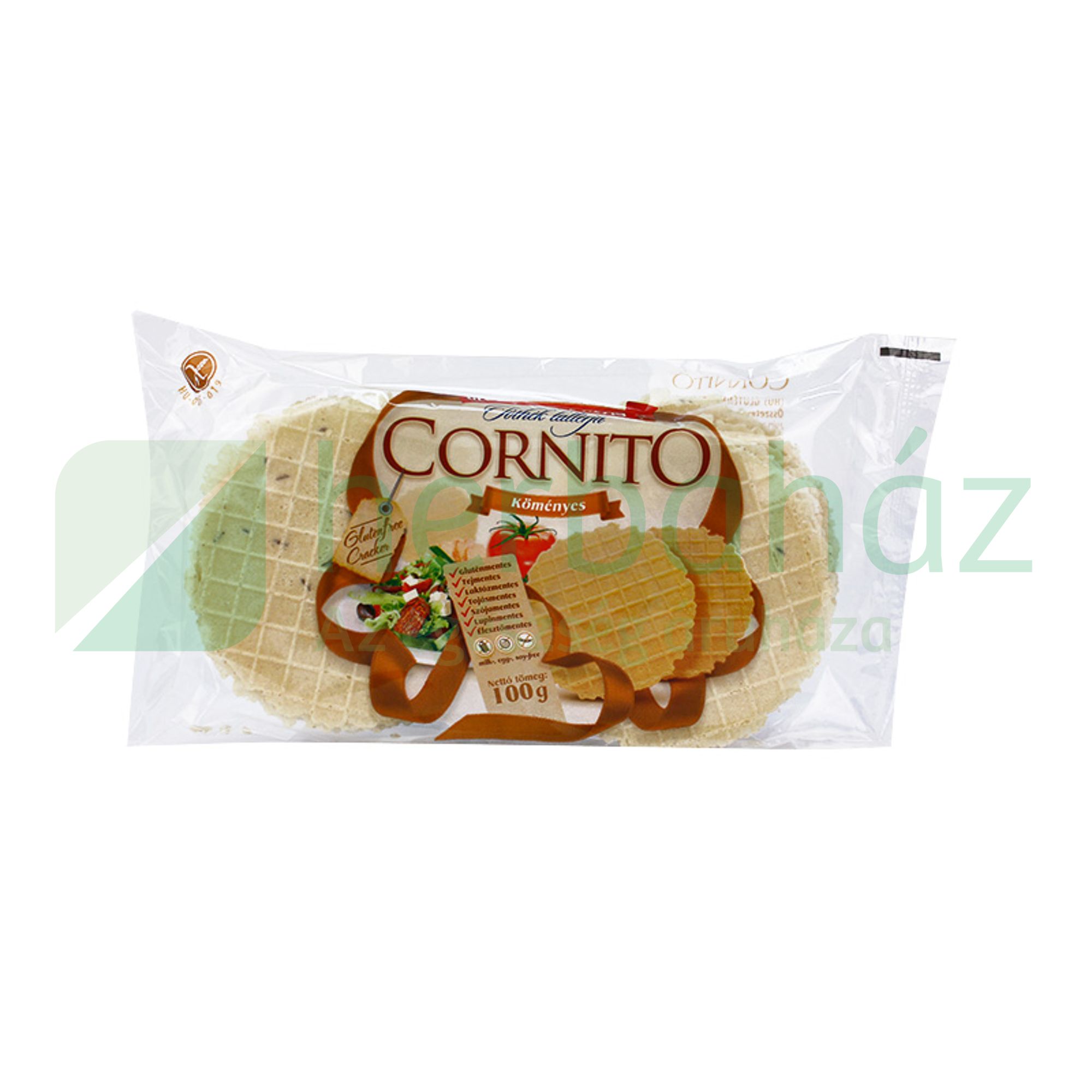 GLUTÉNMENTES CORNITO TÓTHÉK TALLÉRJA KÖMÉNYES 100G