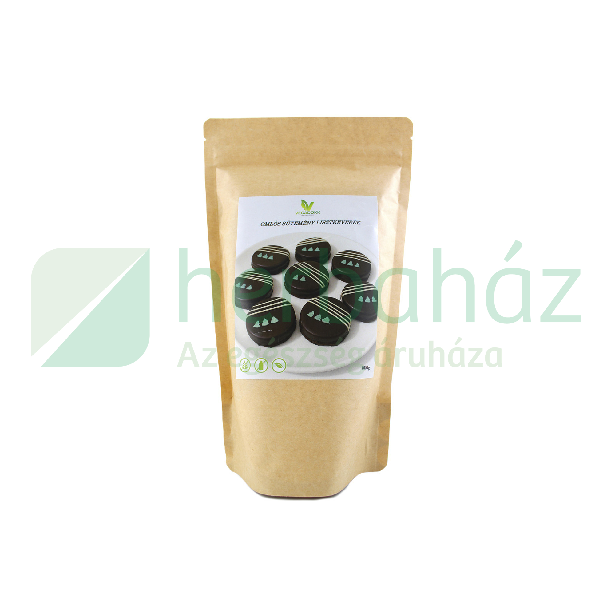 GLUTÉNMENTES VEGADOKK OMLÓS SÜTEMÉNY LISZTKEVERÉK 500G