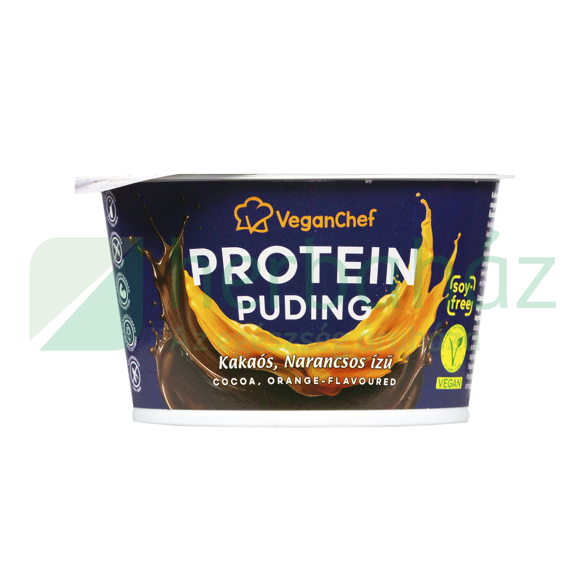 GLUTÉNMENTES VEGANCHEF PROTEIN PUDING KAKAÓS-NARANCSOS ÍZŰ 175G[H]