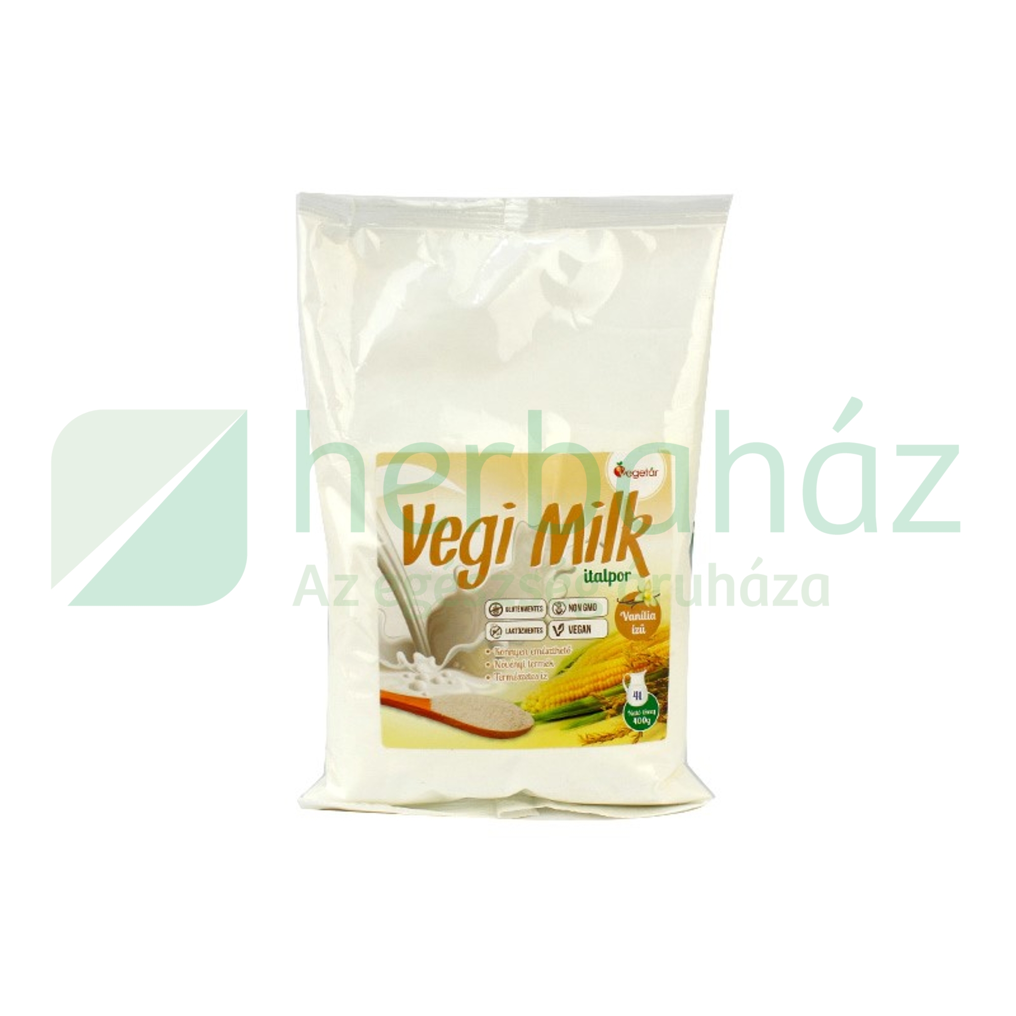 GLUTÉNMENTES VEGETÁR VEGI MILK NÖVÉNYI ITALPOR VANÍLIA ÍZŰ 400G