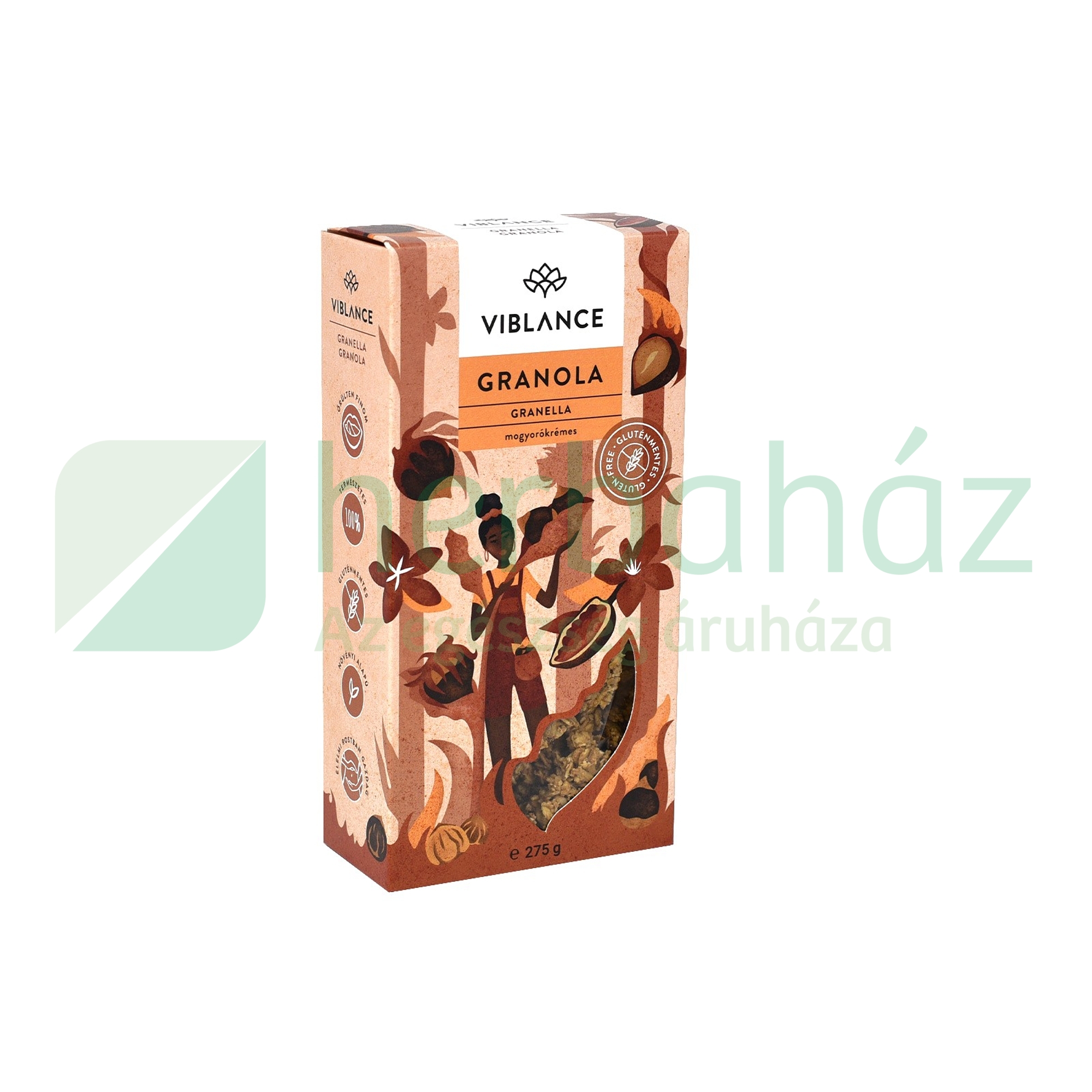 GLUTÉNMENTES VIBLANCE GRANELLA GRANOLA 275G