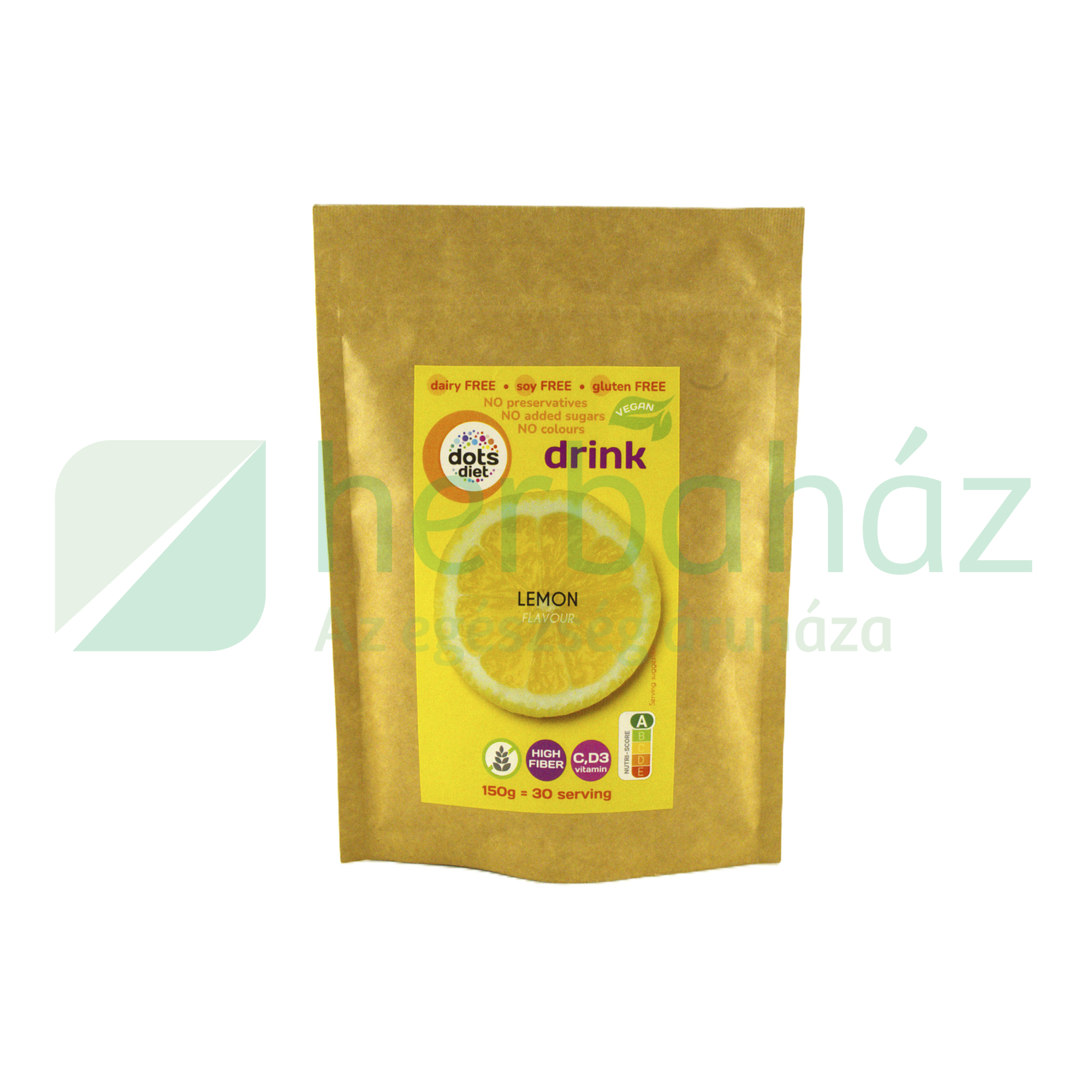GM DOTSDIET INSTANT ITALPOR CITROM ÍZŰ ÉDESÍTŐSZEREKKEL 150G