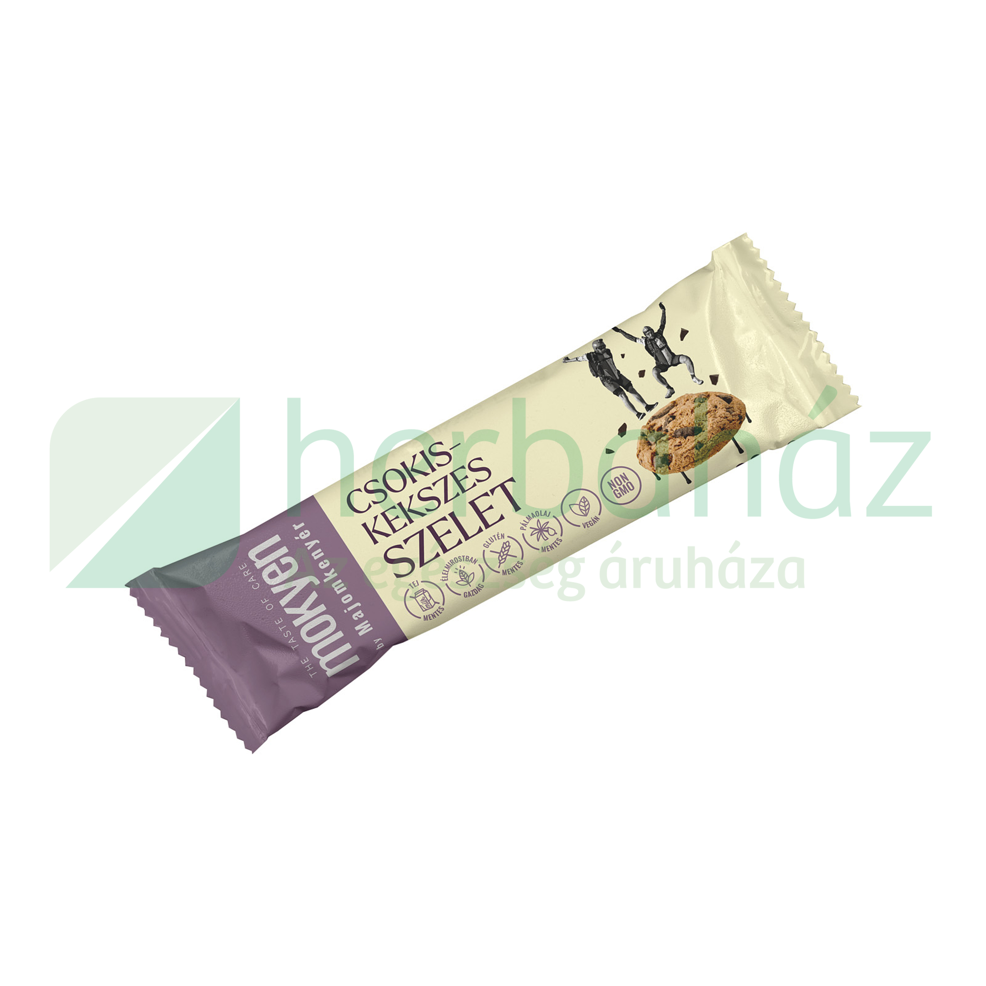 GM MOKYEN BY MAJOMKENYÉR CSOKIS-KEKSZES CSOKISZELET ÉTCSOKOLÁDÉBA MÁRTVA 30G