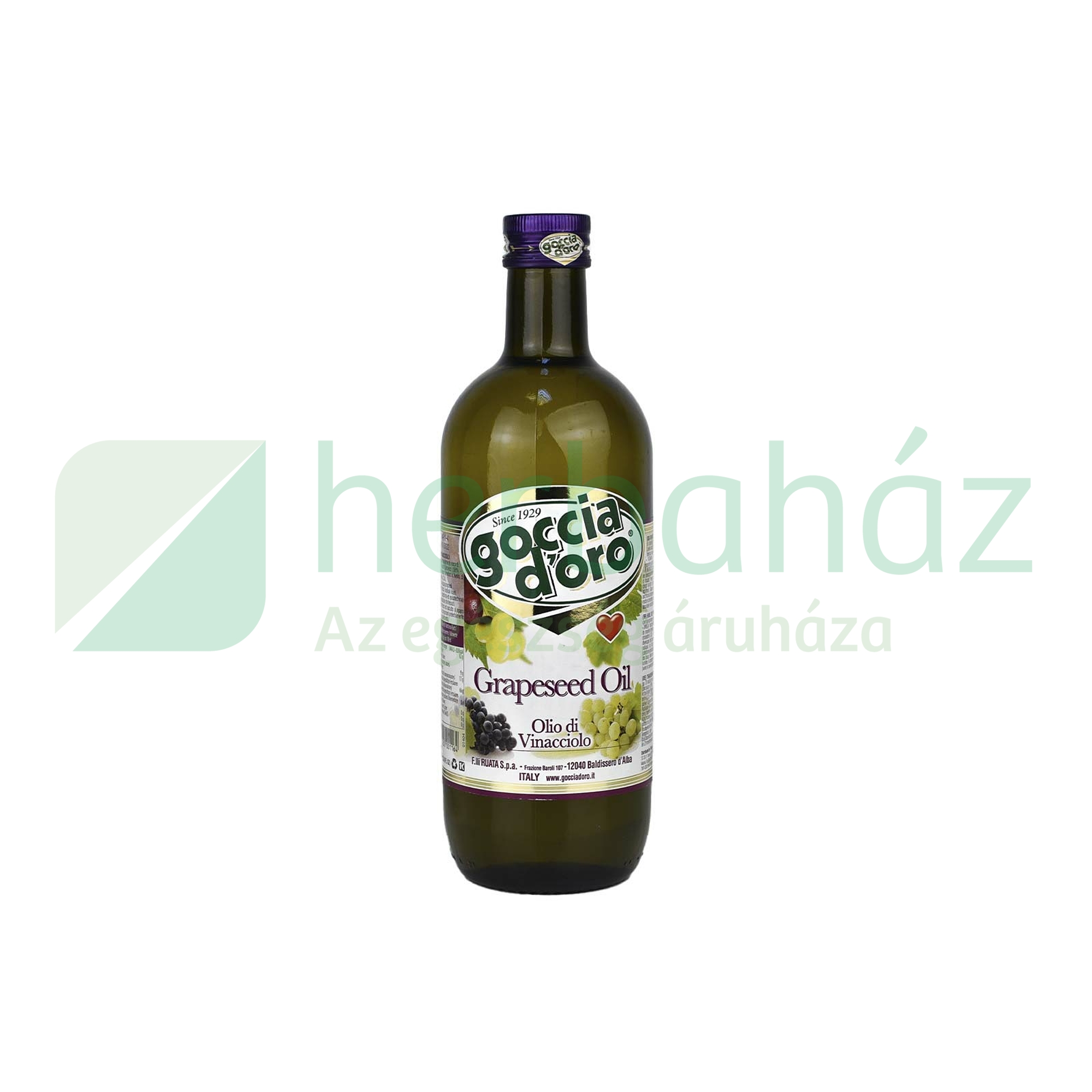 GOCCIA DORO SZŐLŐMAG OLAJ 1000ML