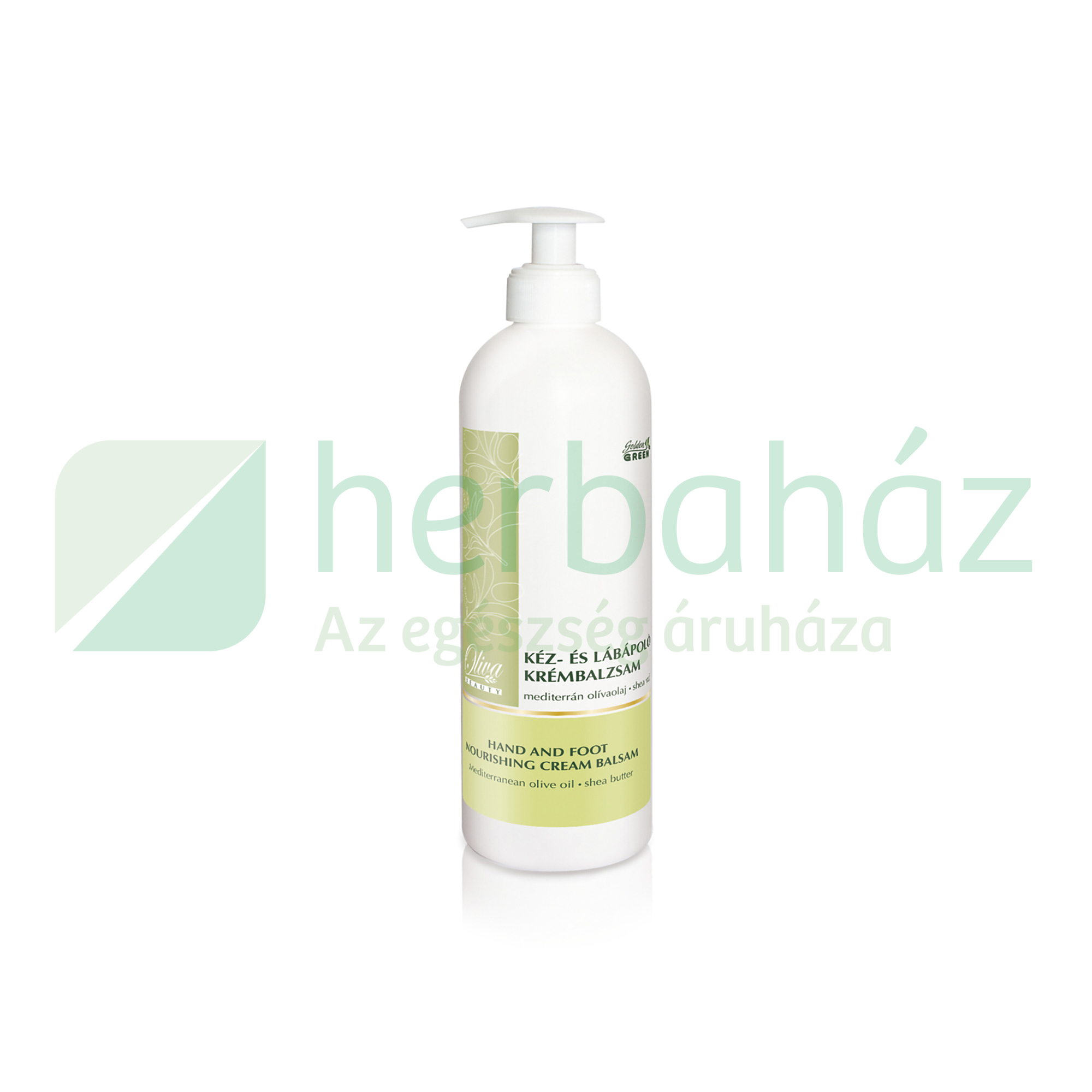 GOLDEN GREEN OLIVA BEAUTY KÉZ- ÉS LÁBÁPOLÓ KRÉMBALZSAM 500ML