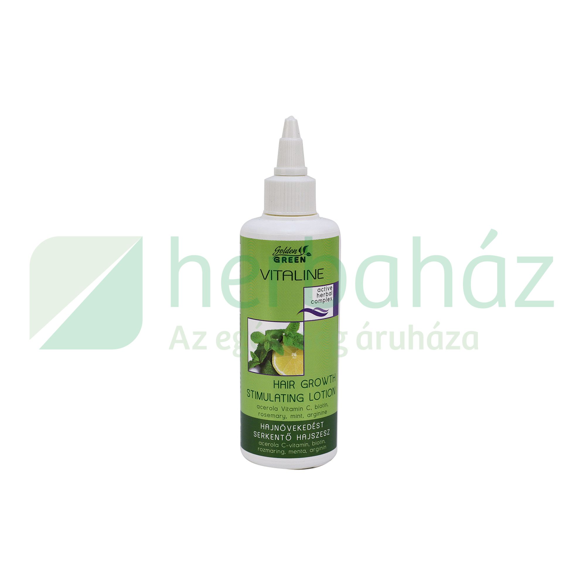 GOLDEN GREEN VITALINE  HAJNÖVEKEDÉST SERKENTŐ HAJSZESZ 125ML