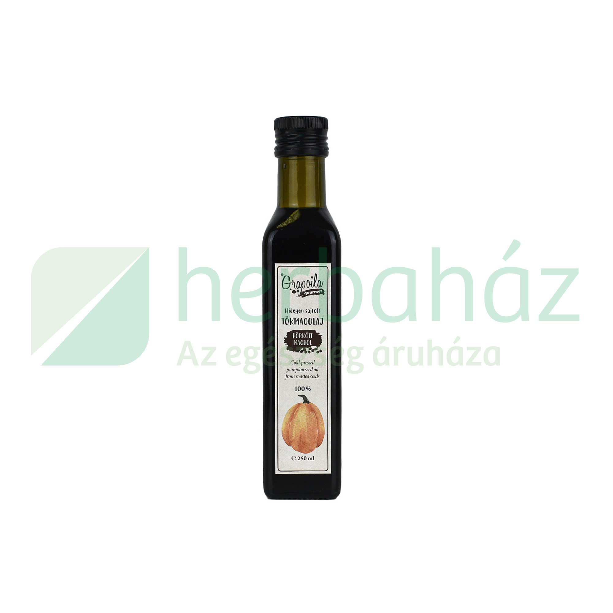 GRAPOILA HIDEGEN SAJTOLT PÖRKÖLT TÖKMAGOLAJ 250ML