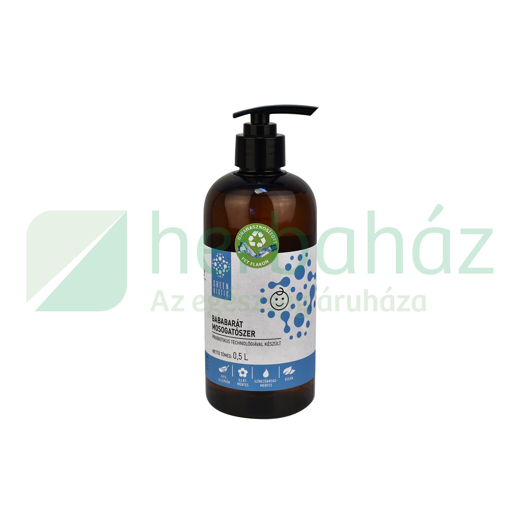 GREENBIOTIC BABABARÁT MOSOGATÓSZER 500ML