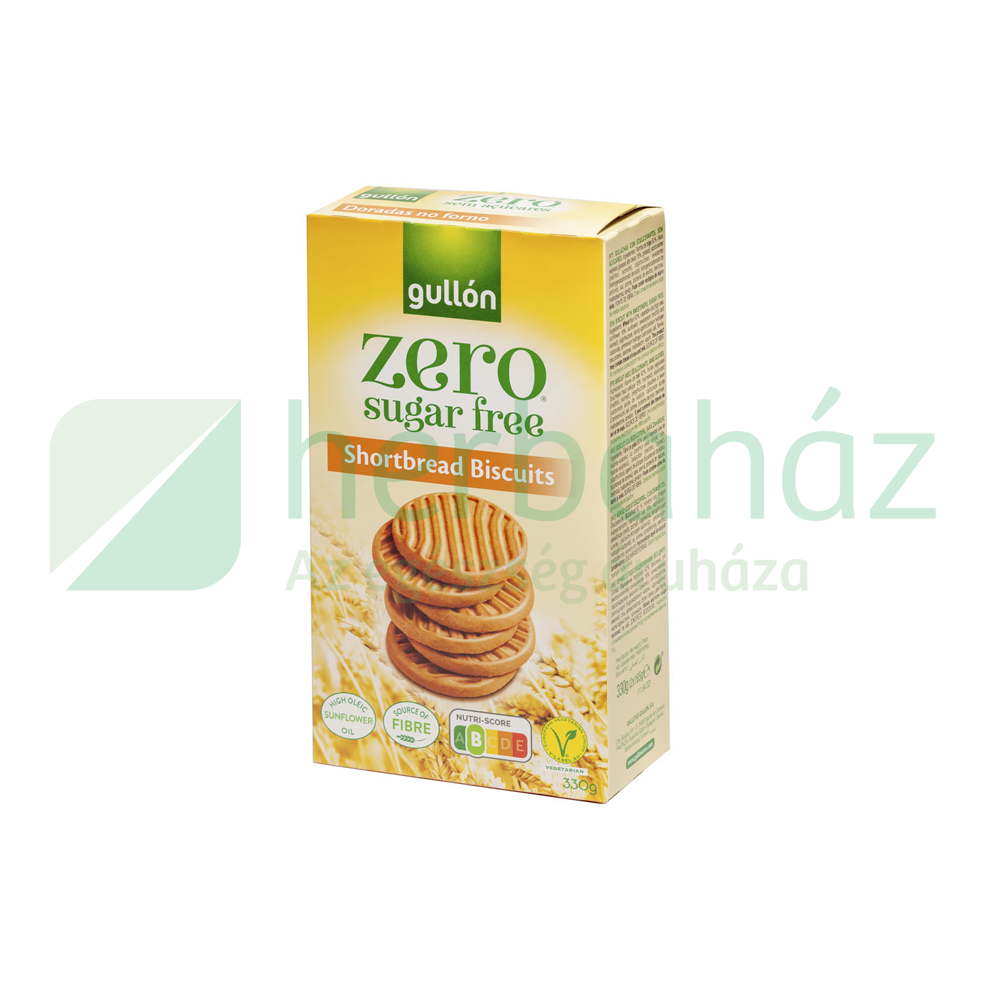 GULLON DORADA ZERO CUKORMENTES KEKSZ 330G