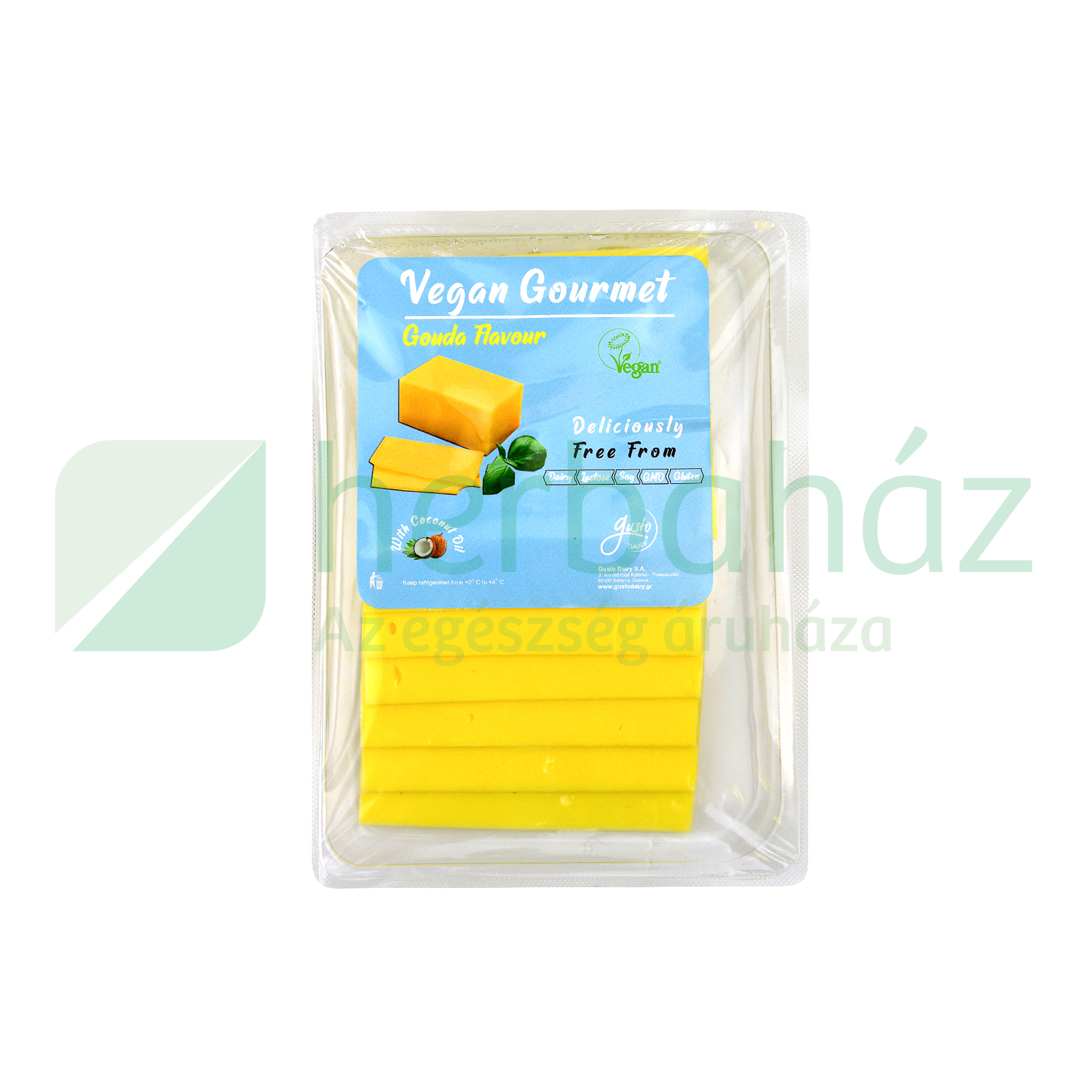 GUSTO VEGÁN GOURMET GOUDA ÍZŰ 140G [H]