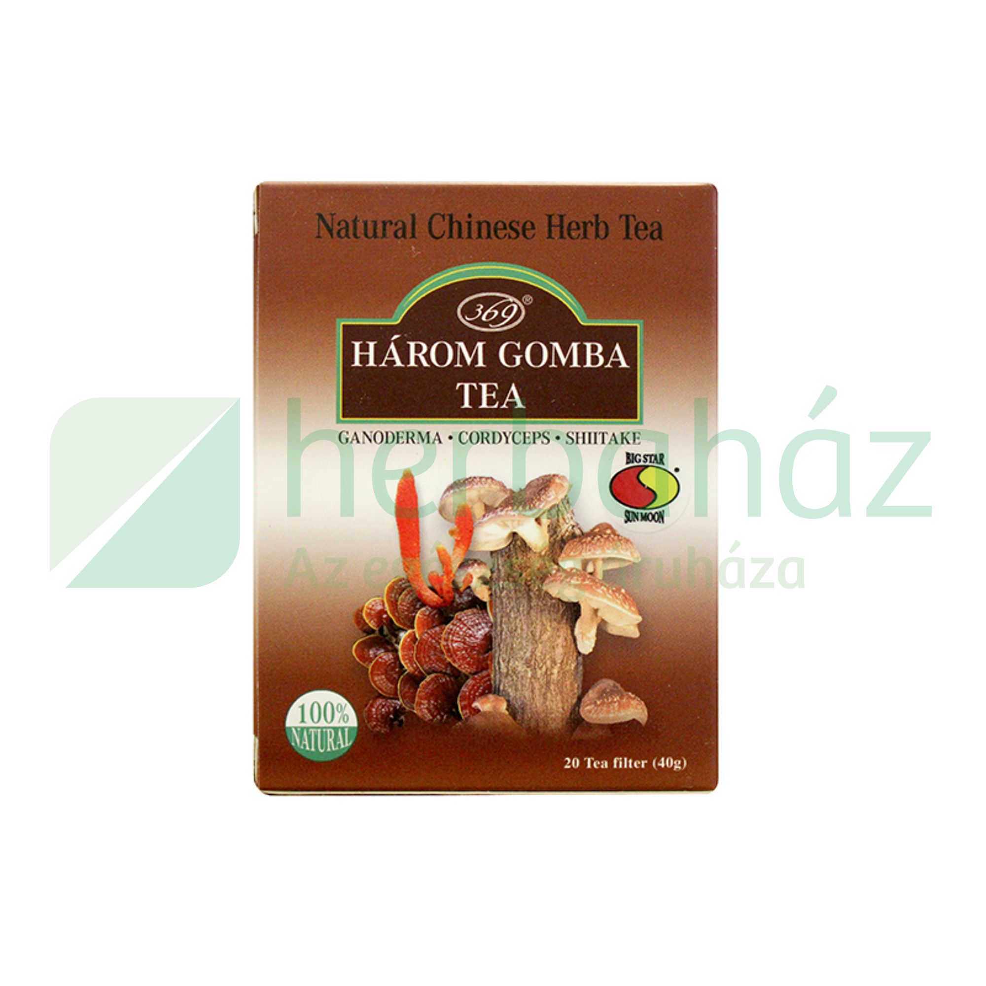 SUN MOON HÁROM TEA GOMBA FILTERES 20DB